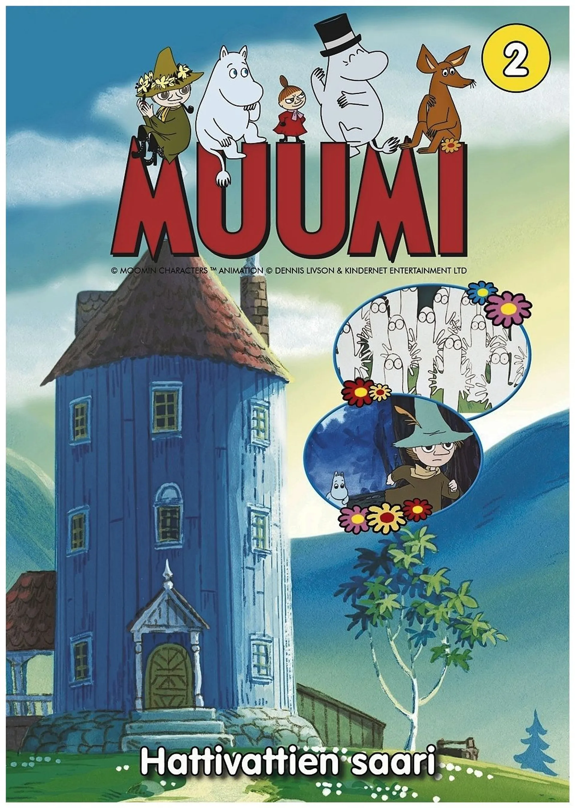 Muumi 2: Hattivattien Saari DVD