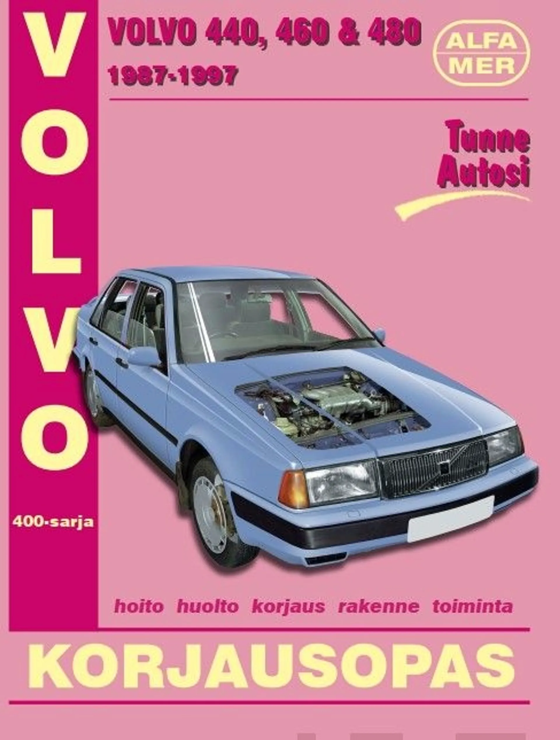 Mauno, Volvo 440, 460 & 480 1987-97 - Huolto- ja korjausopas