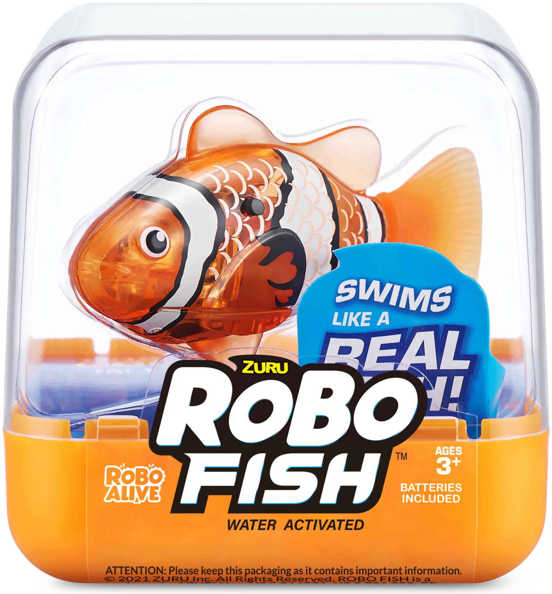 RoboAlive robottikala RoboFish Series 3 - 6