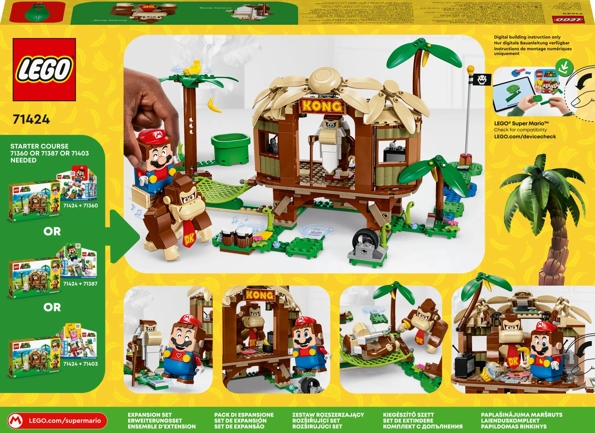LEGO® Super Mario™ 71424 Donkey Kongin puumaja ?laajennussarja - 2