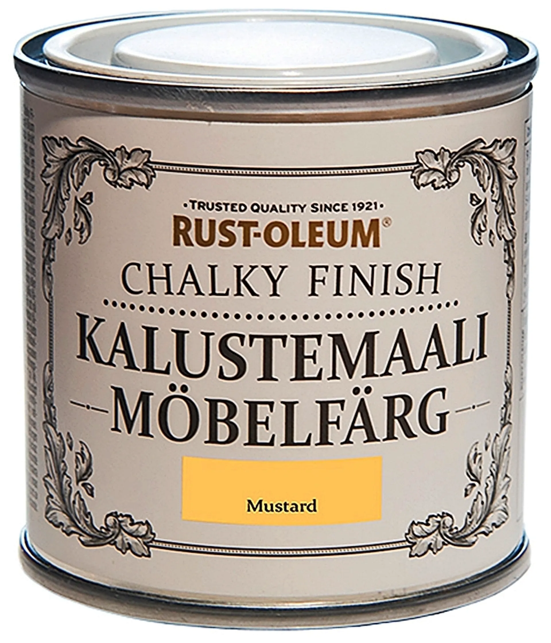 Rust-Oleum Chalky Finish Kalustemaali 125ml Mustard - 1
