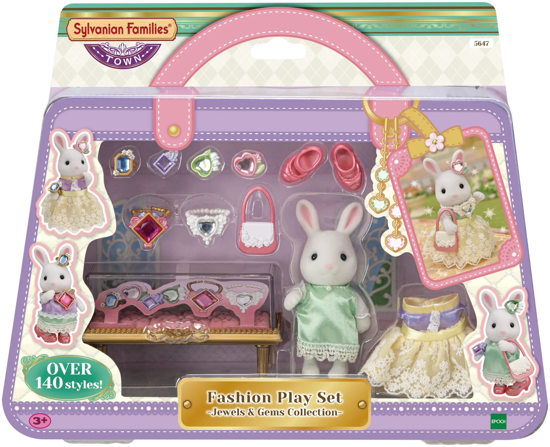 Sylvanian Families Muotileikkisetti koruilla - 1