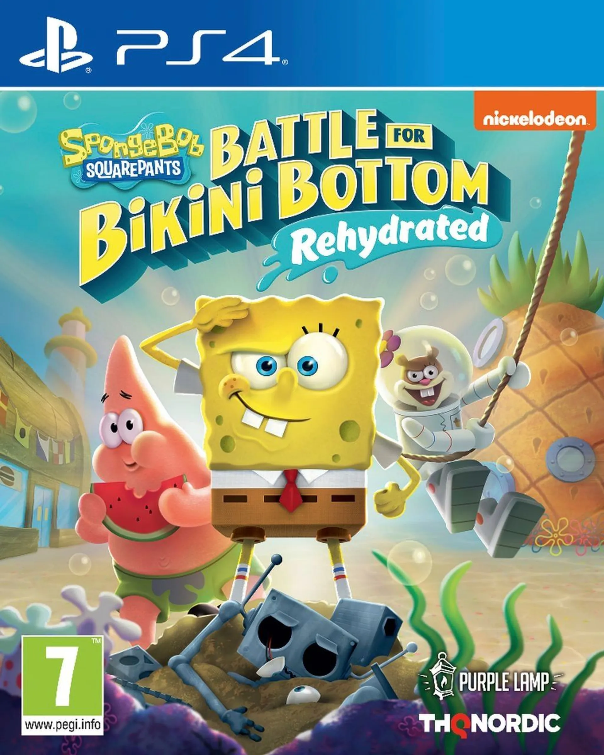 PS4 Spongebob Squarepants: Battle for Bikini Bottom Rehydrated