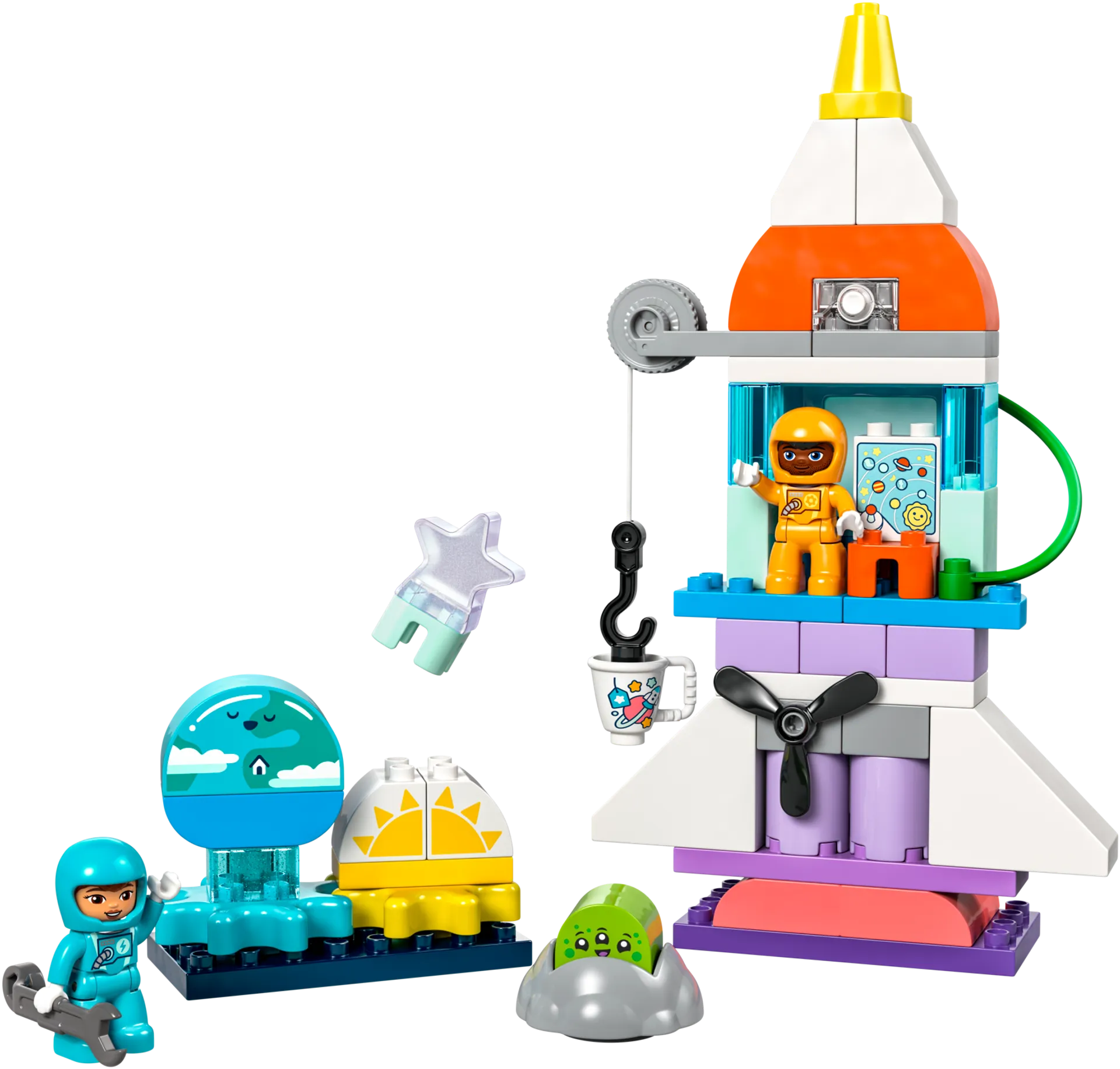LEGO DUPLO Town 10422 3-in-1-avaruussukkulaseikkailu - 4