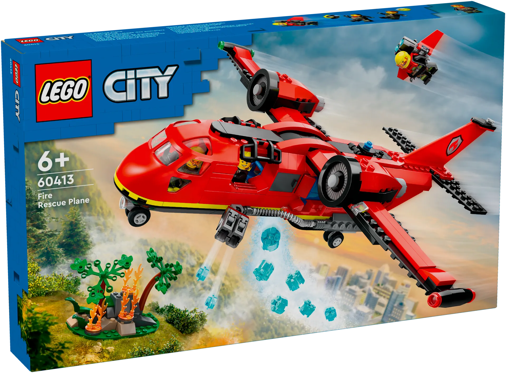 LEGO City Fire 60413 Palokunnan pelastuslentokone - 2