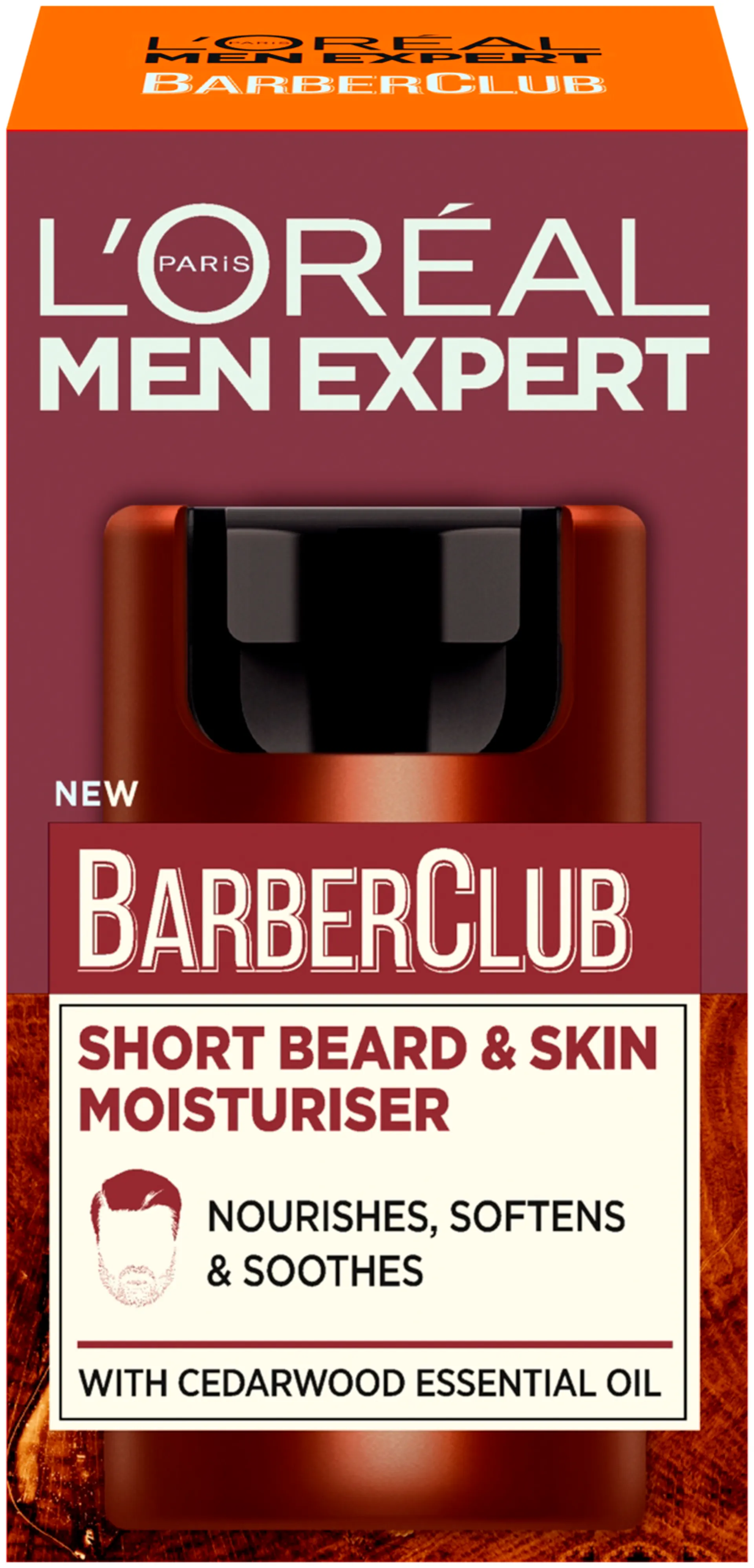 L'Oréal Paris Men Expert BarberClub Short Beard & Face Moisturiser päivävoide 50ml - 2
