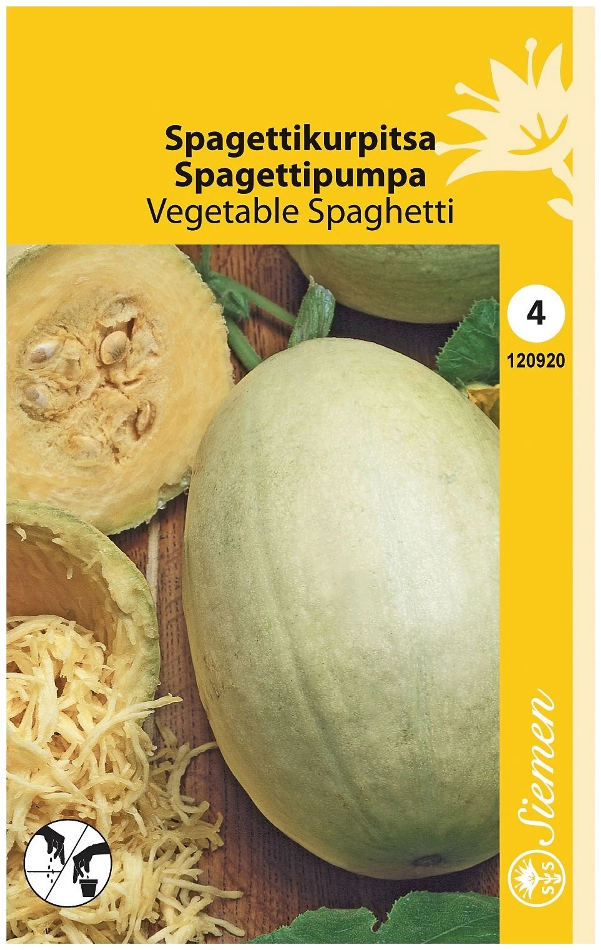 Siemen spagettikurpitsa Vegetable Spaghetti