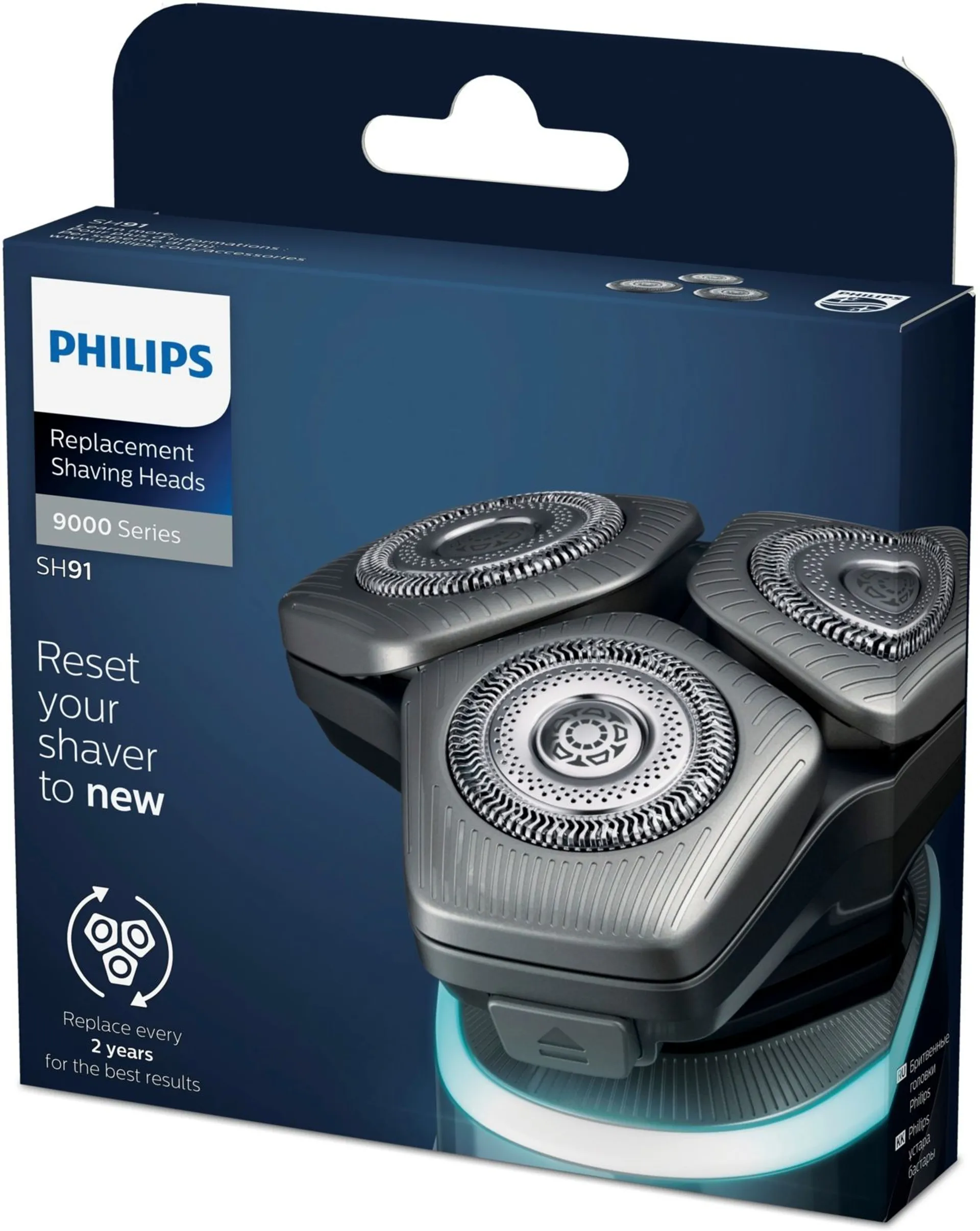 Philips parranajokoneen vaihtoterät 9000 sarjaan SH91/50 - 3