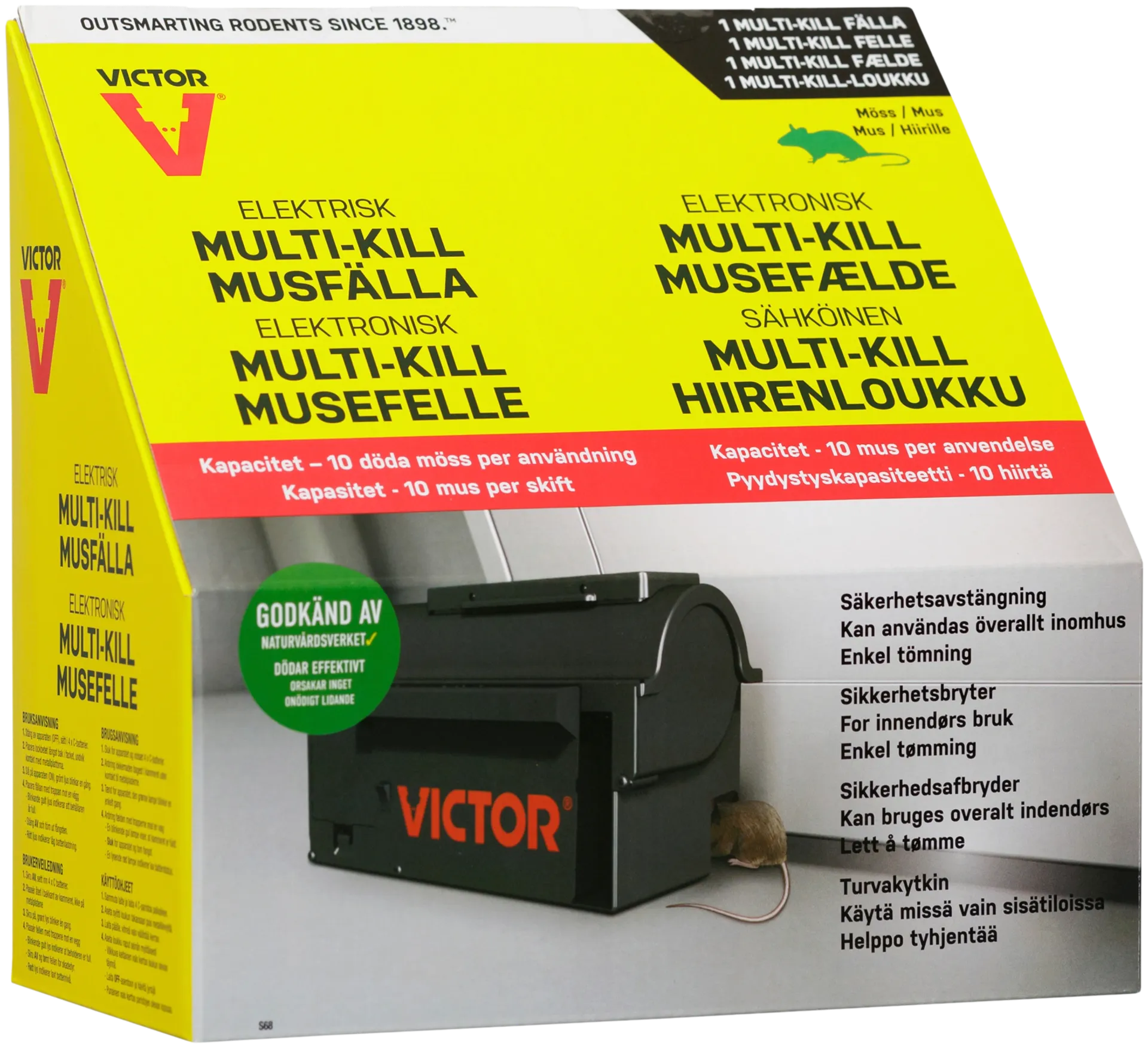Victor multikill sähköinen hiirenloukku - 8