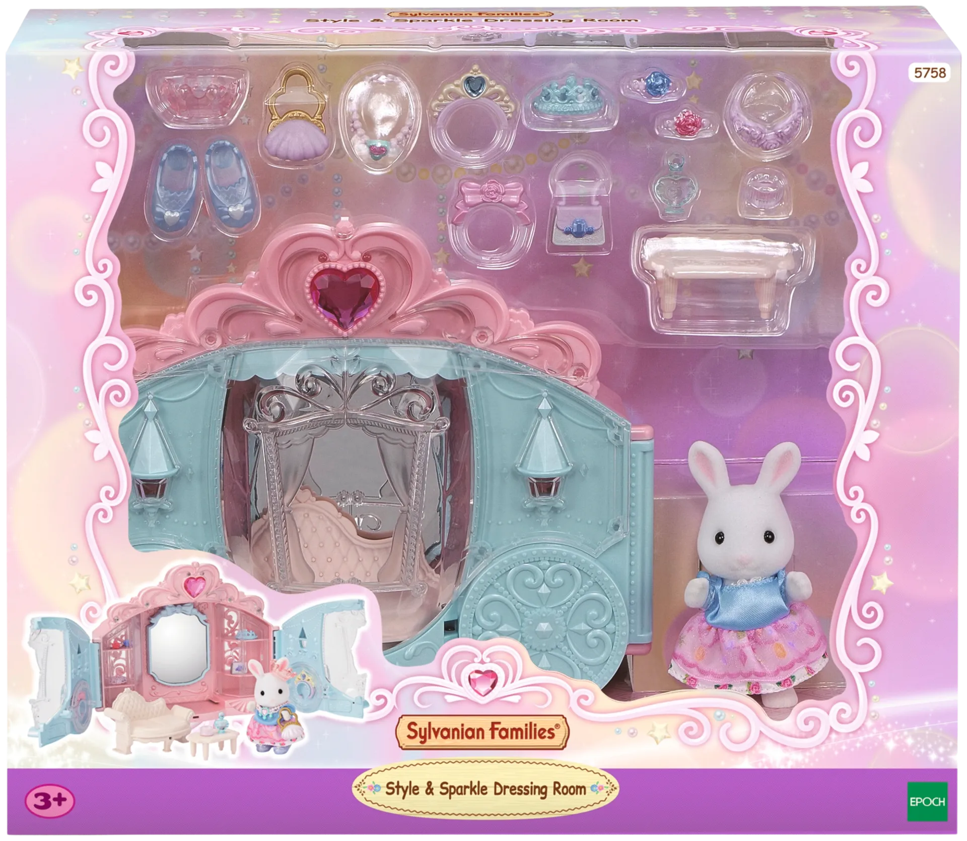 Sylvanian Families upea pukeutumishuone - 1