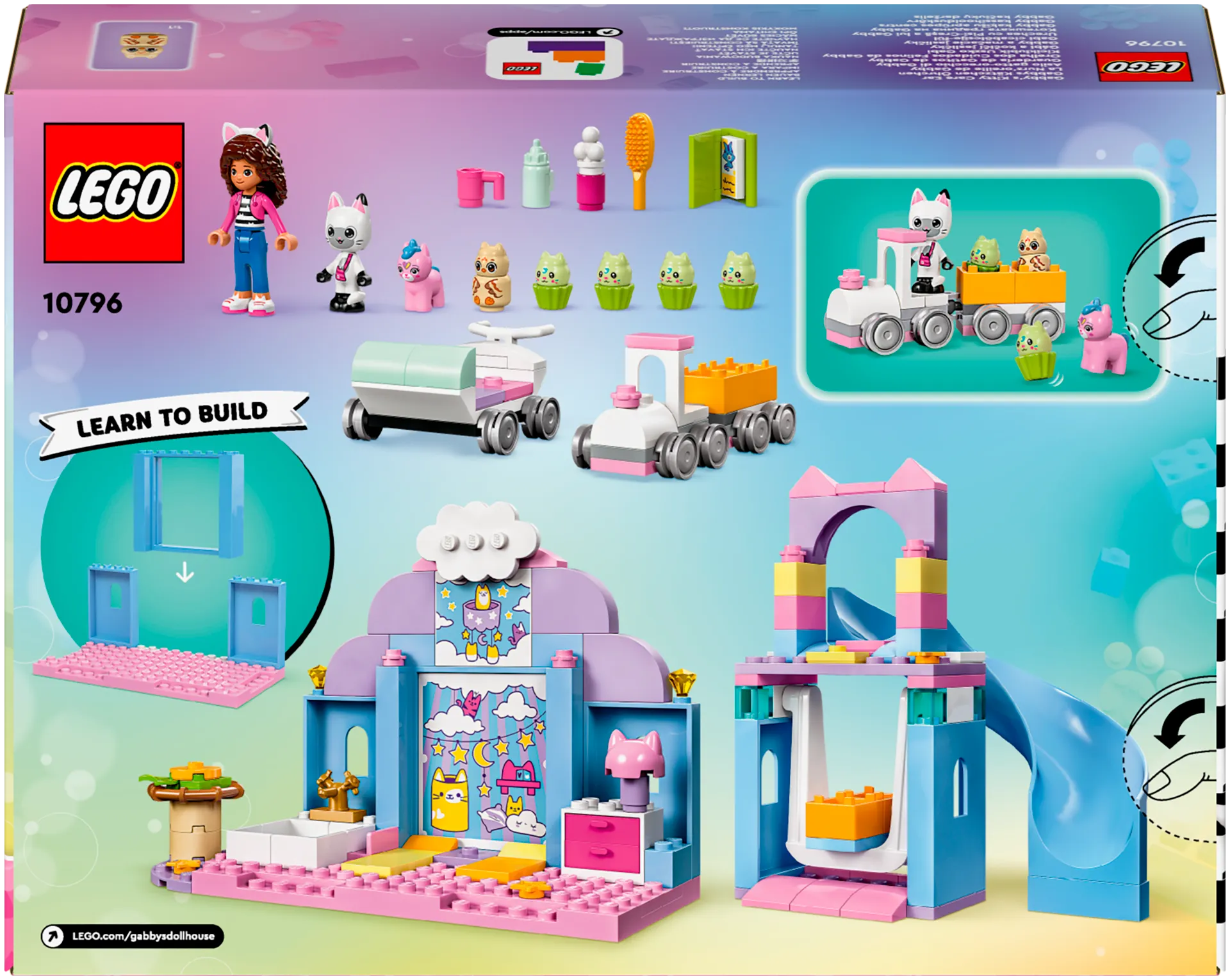 LEGO Gabby's Dollhouse 10796 Gabbyn kisukerhokorva - 3