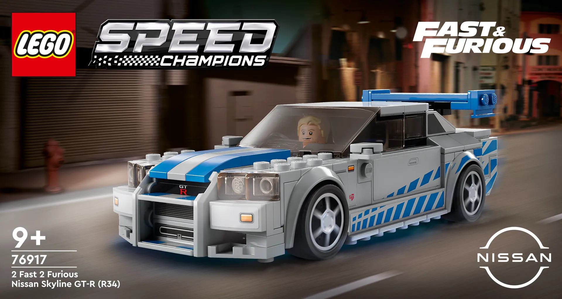 LEGO® Speed Champions 76917 2Fast 2Furious Nissan Skyline - 2
