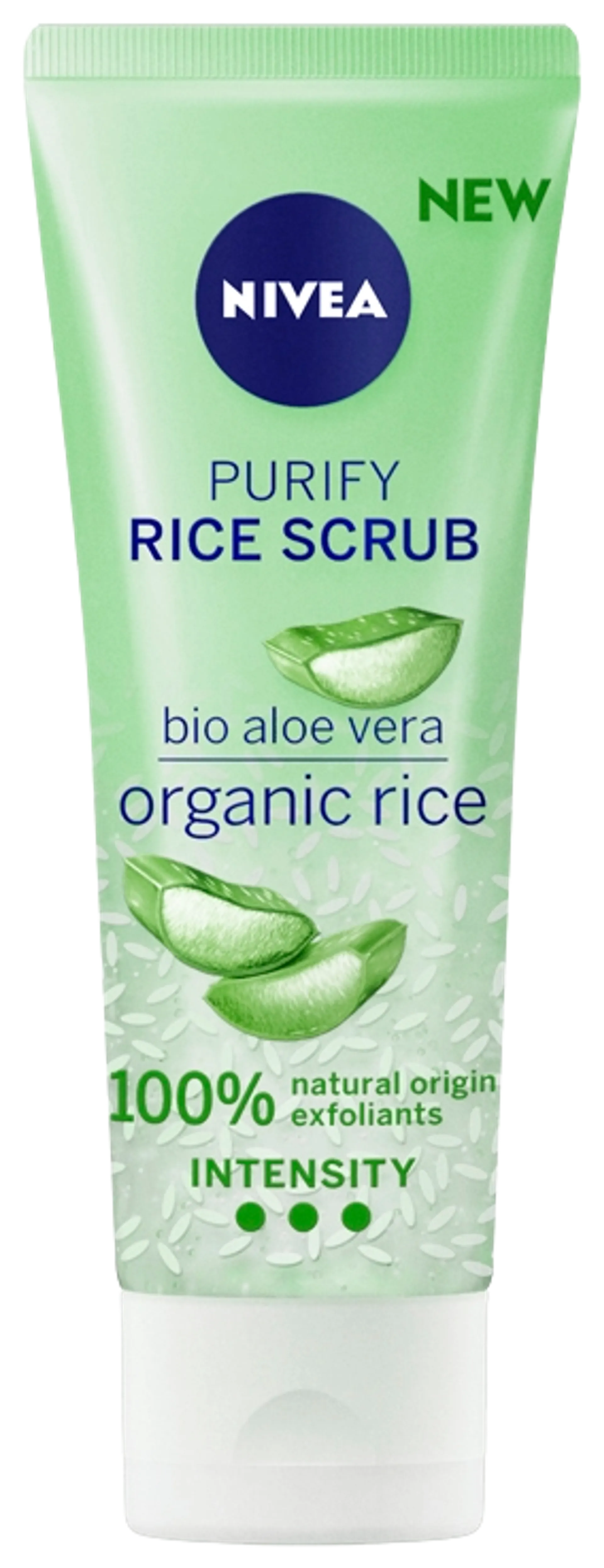 NIVEA 75ml Purify Rice Scrub -kuorintavoide sekaiholle