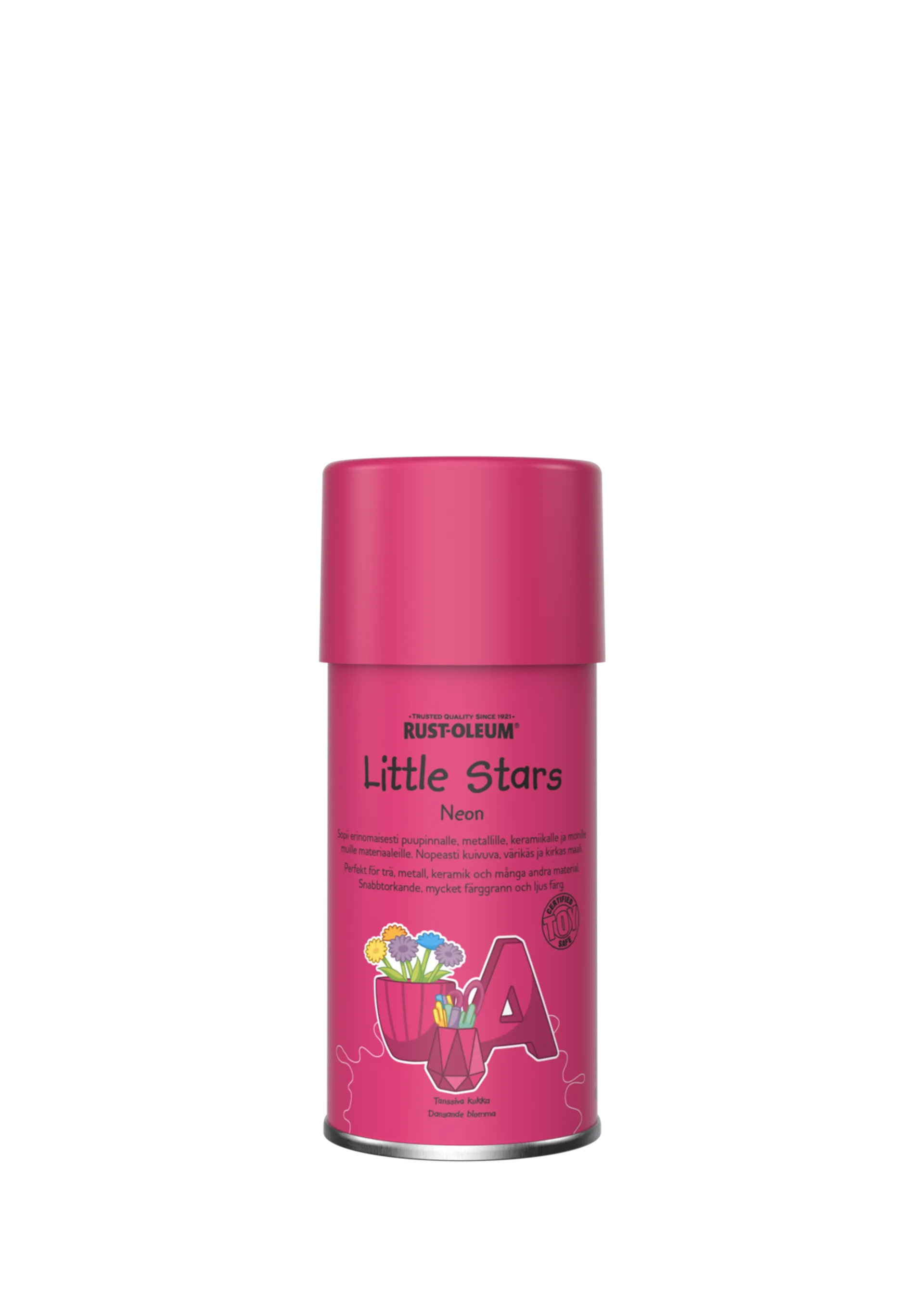 Rust-Oleum Little Stars Neon Pop neonmaali 150ml Spray Tanssiva kukka
