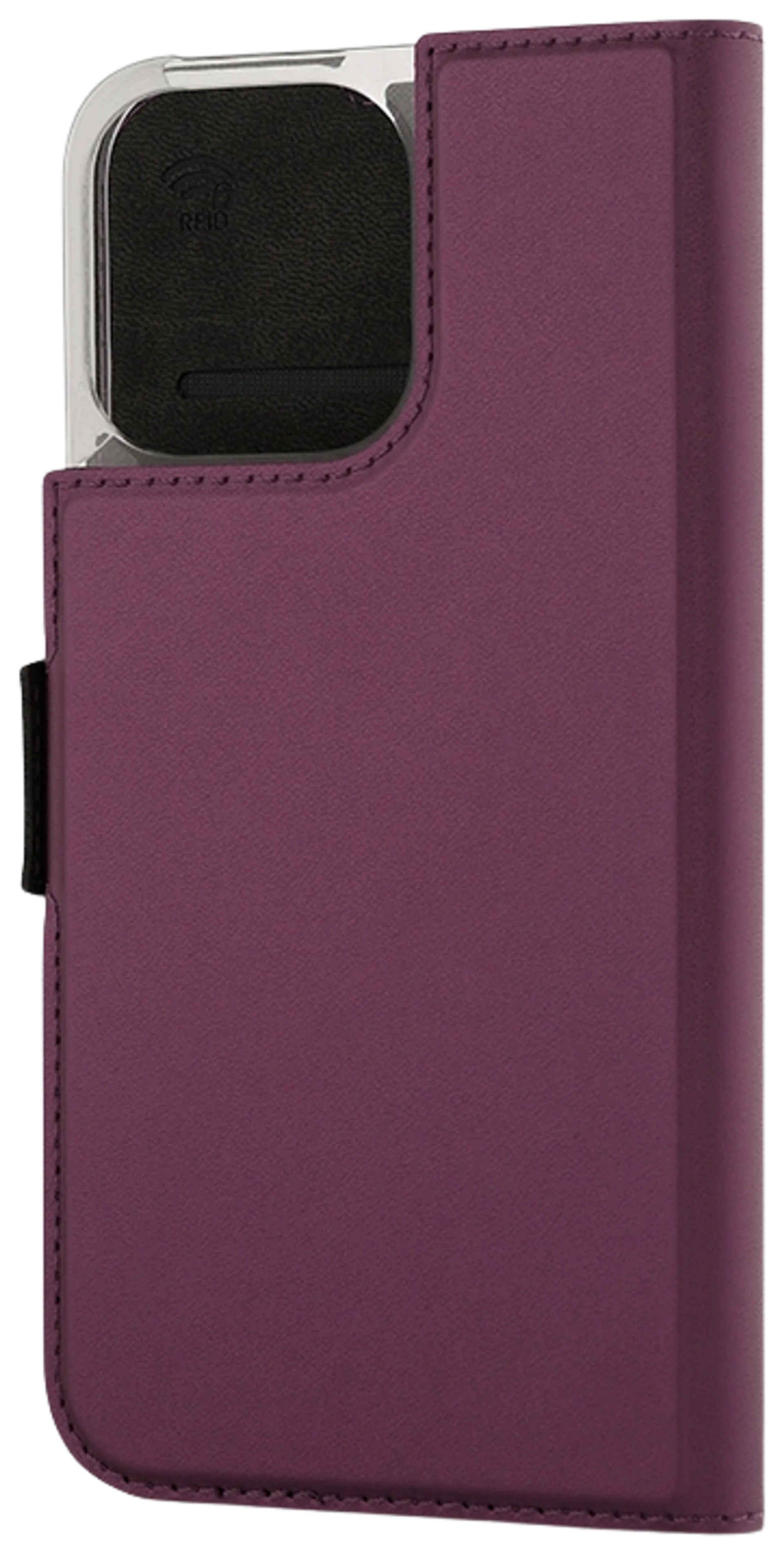 Wave MagSafe -yhteensopiva Book Case, Apple iPhone 15 Pro Max, Smoky Sangria - 3