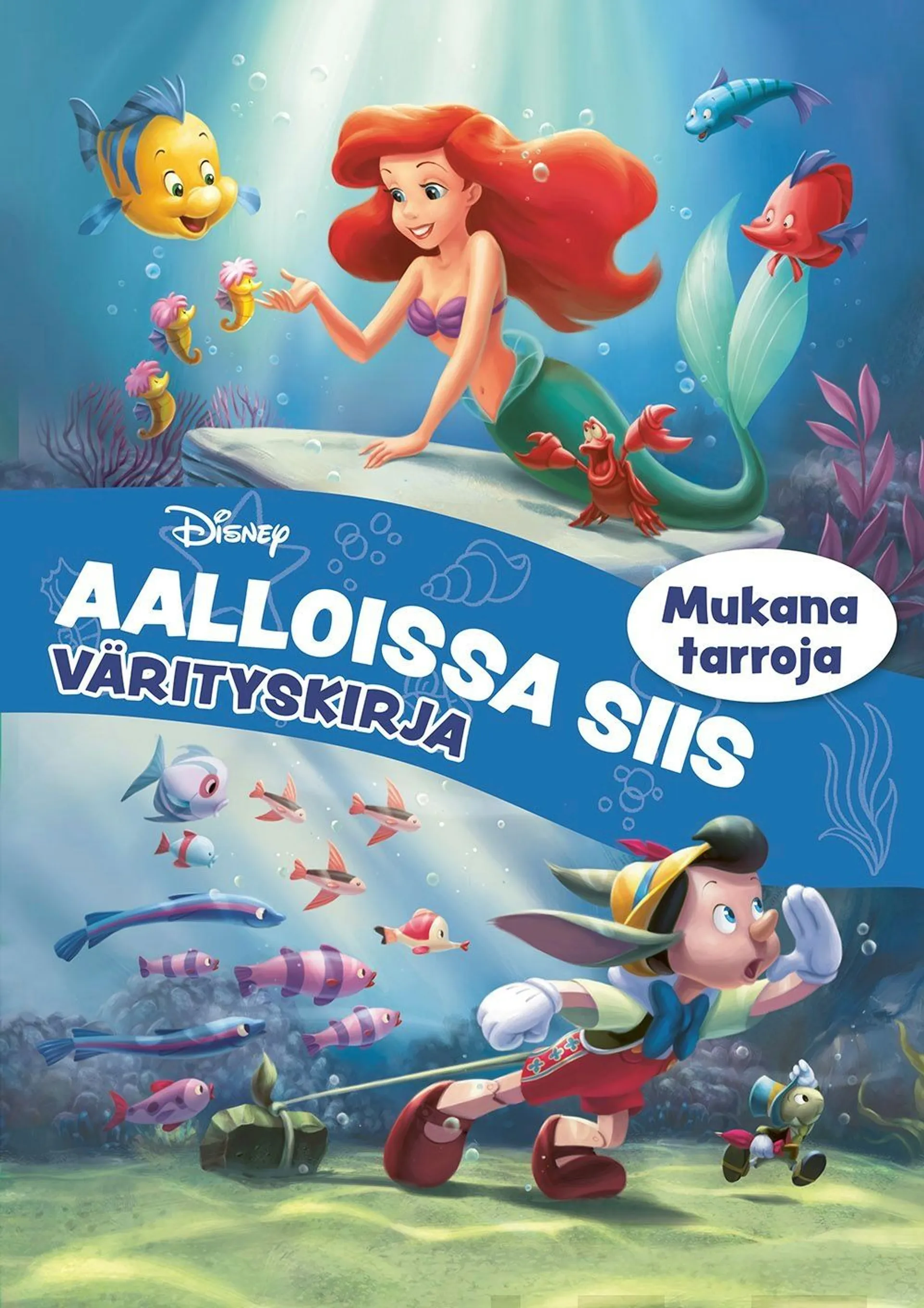 Disney Aalloissa siis värityskirja