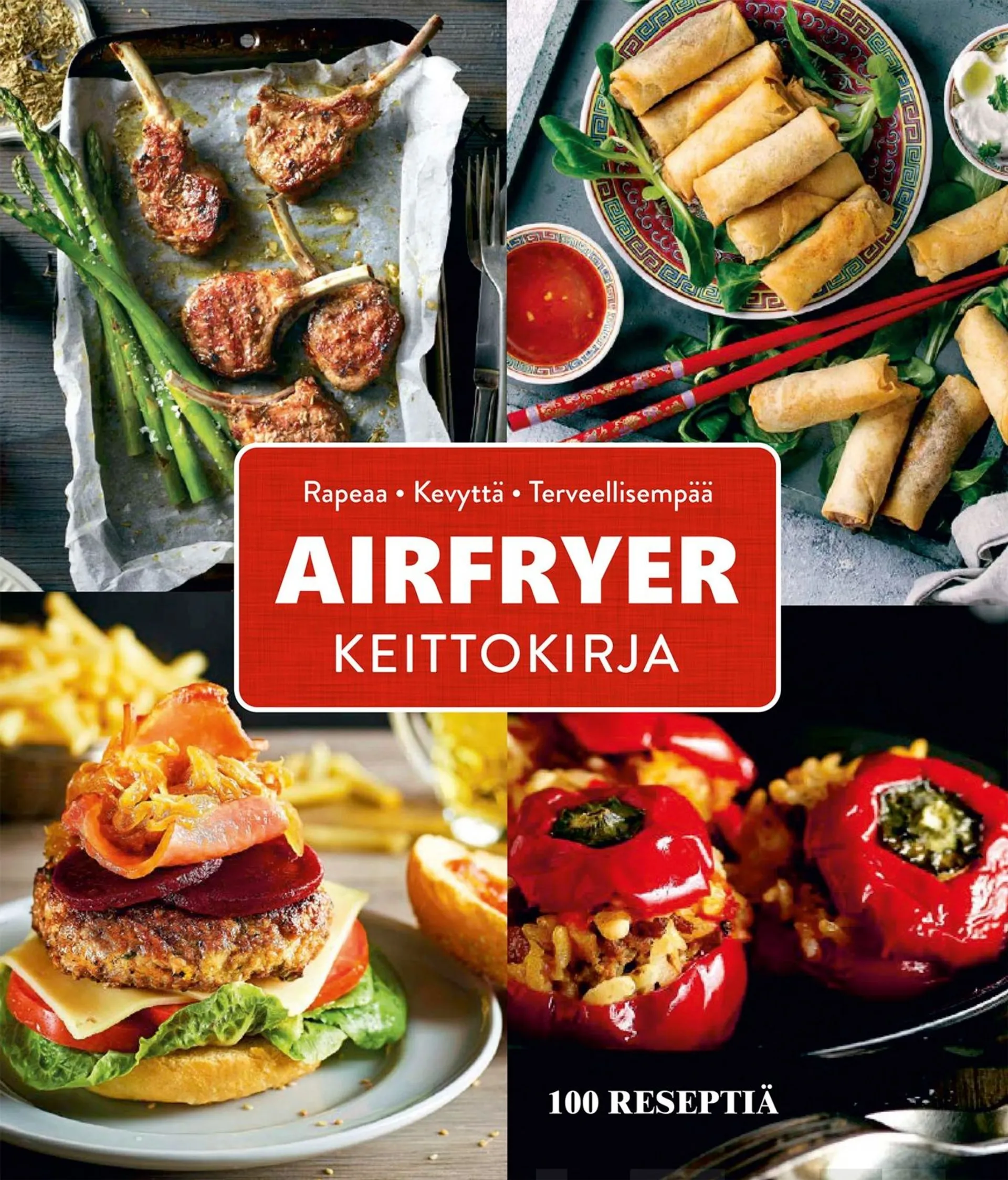 Bardi, Airfryer: Keittokirja - Rapeaa, kevyttä, terveellisempää