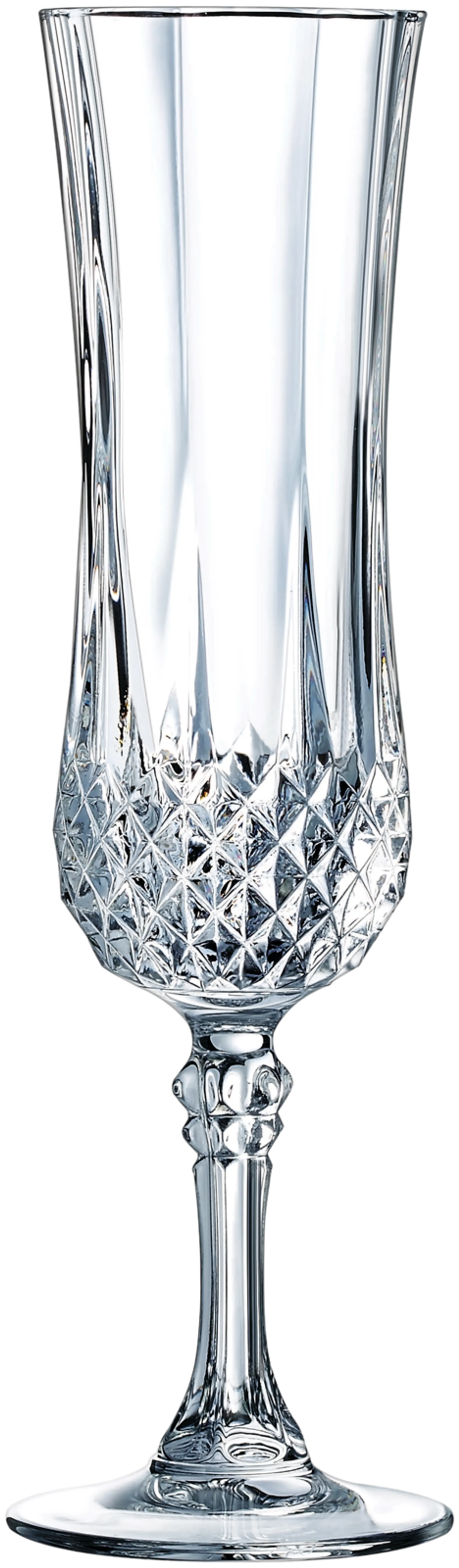 Cristal d'Arques kuohuviinilasi Longchamp 12 cl 6 kpl - 1