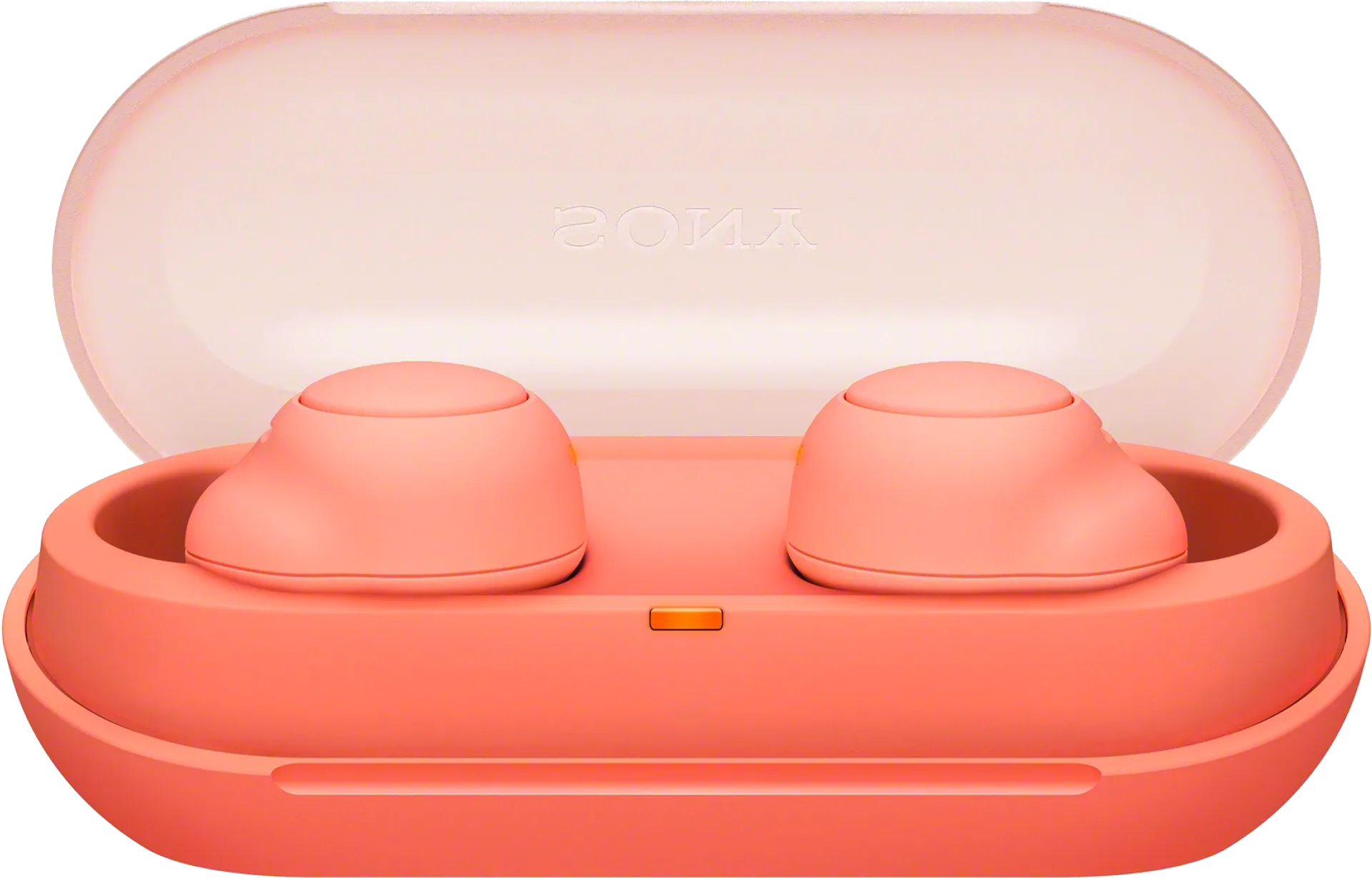 Sony langattomat bluetooth nappikuulokkeet WF-C500 oranssi - 2