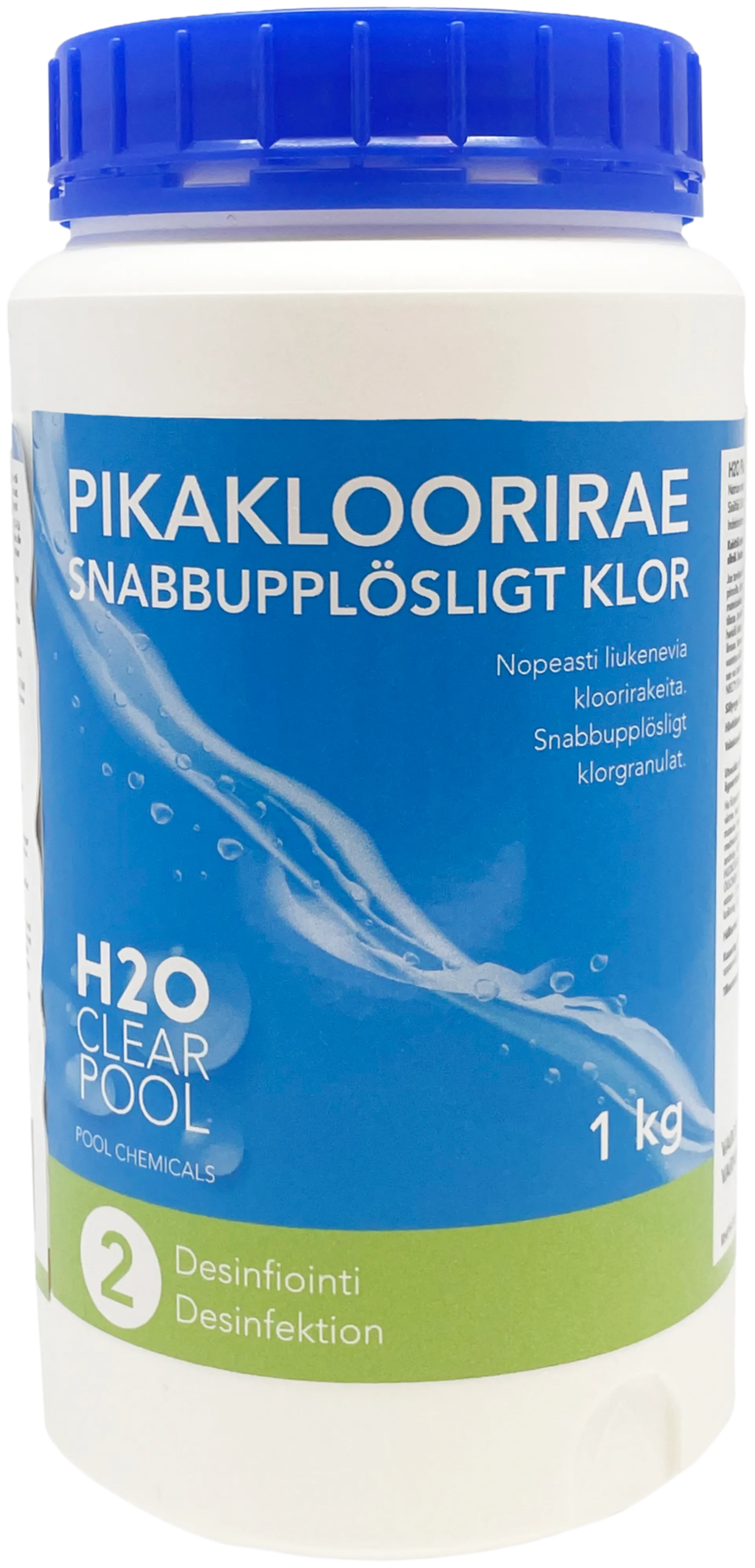 H2O Pikakloorirae 1Kg