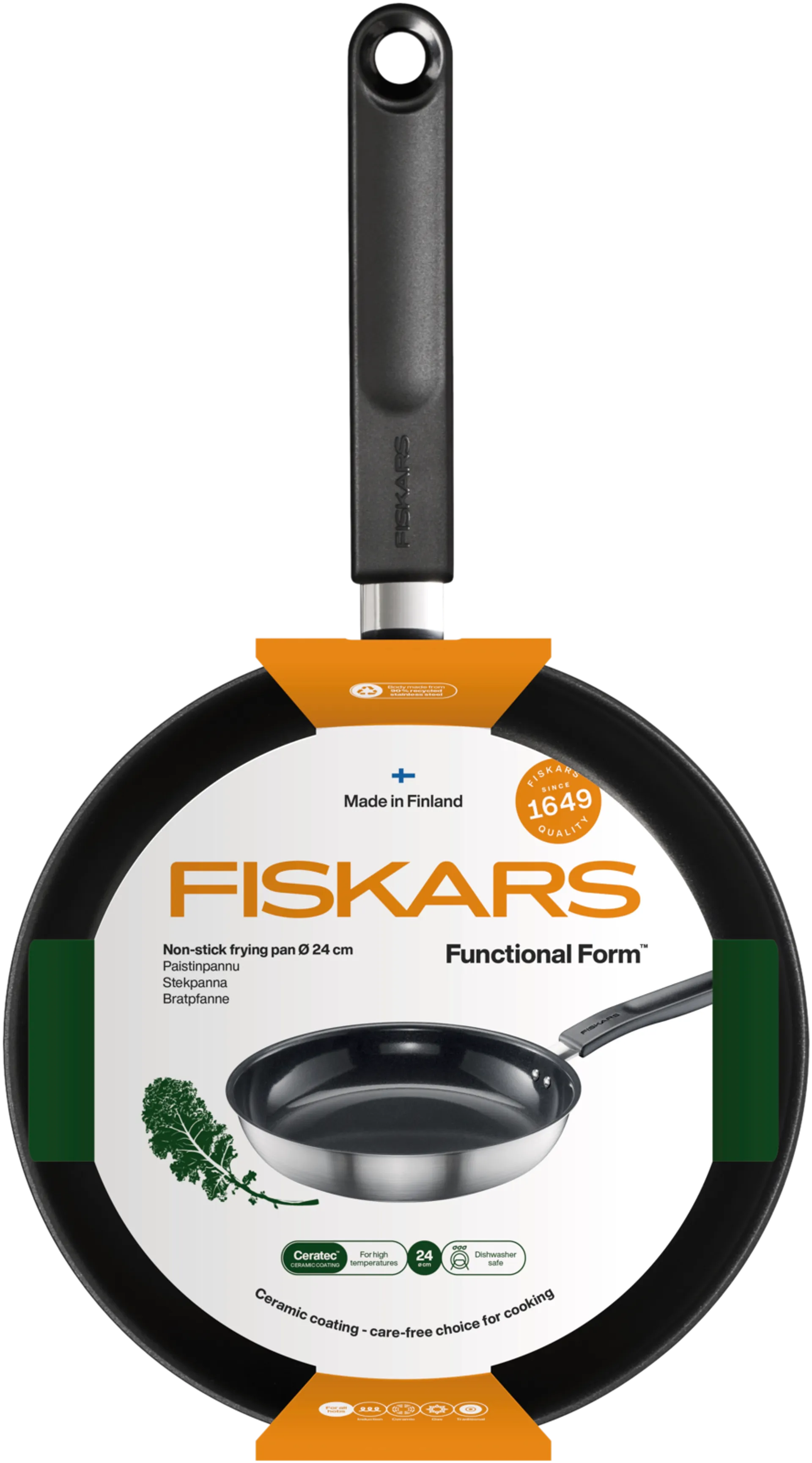 Fiskars Functional Form paistinpannu 24 cm - 7