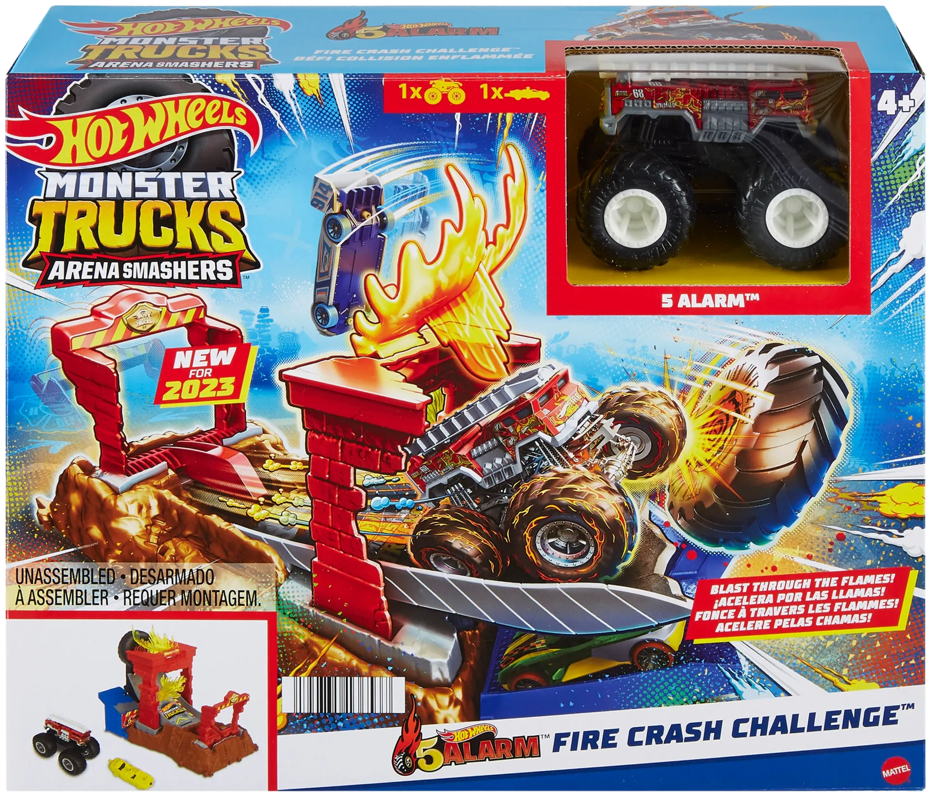 Hot Wheels Monster Trucks Entry Challenge  Hnb87 - 1