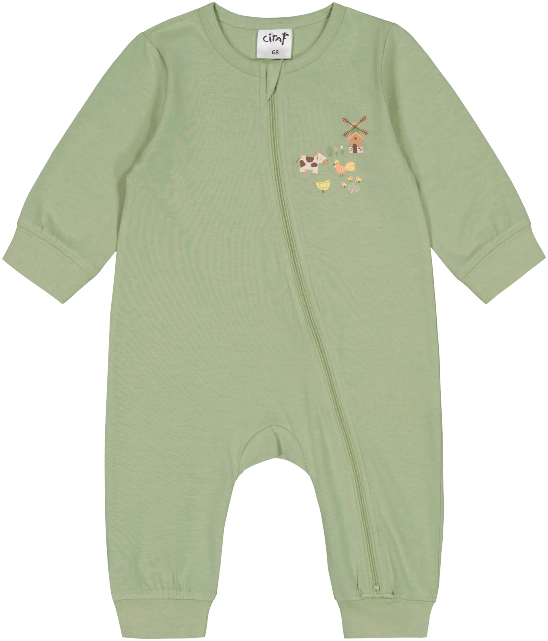 Ciraf vauvojen pyjama 250B242904 2-pack - SWAMP - 3