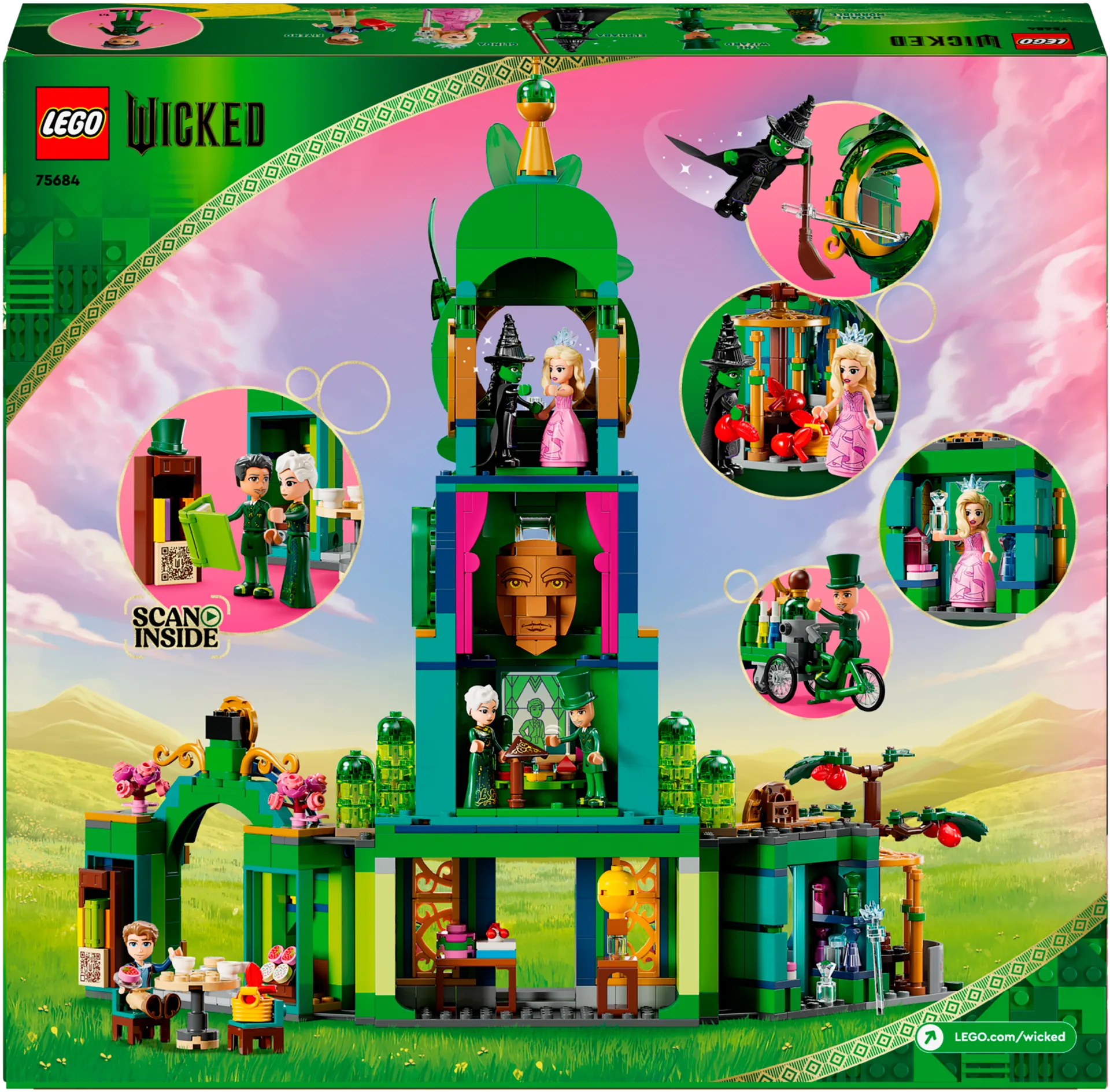 LEGO Wicked Tervetuloa Emerald Cityyn, Keräilylelu 75684 - 3