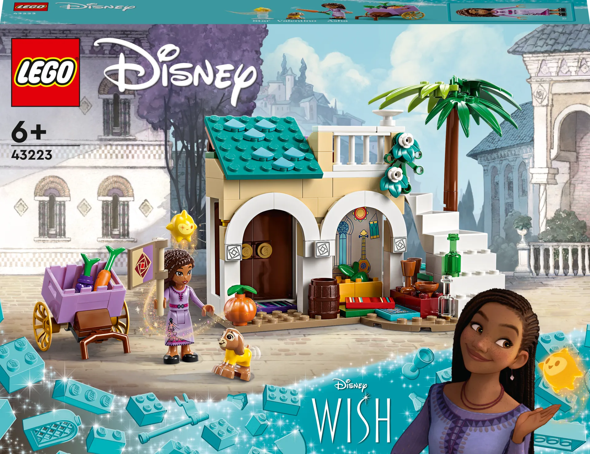 LEGO Disney Princess 43223 Asha Rosas-kaupungissa - 1