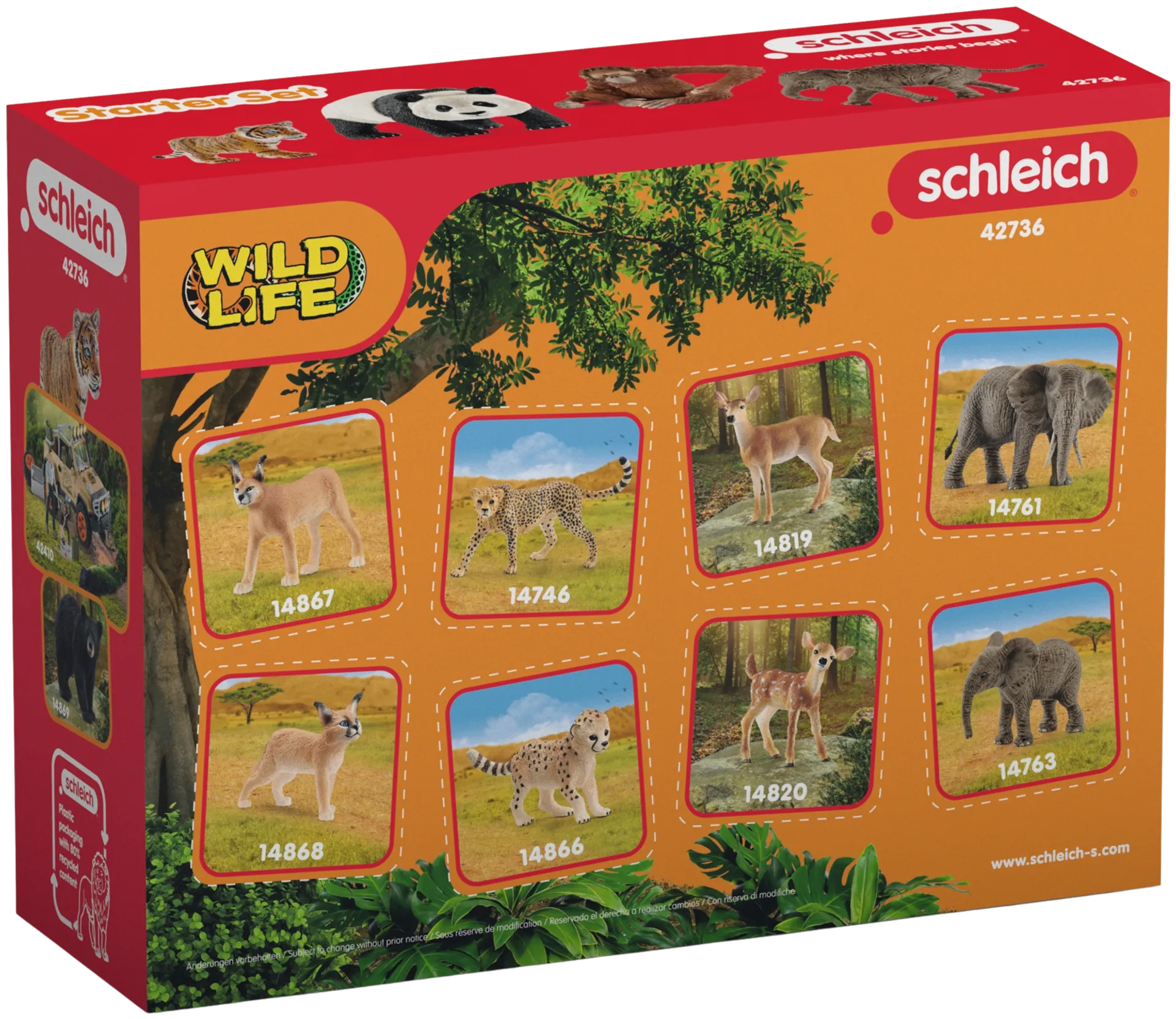 Schleich Wild Life "Aasia" setti - 2