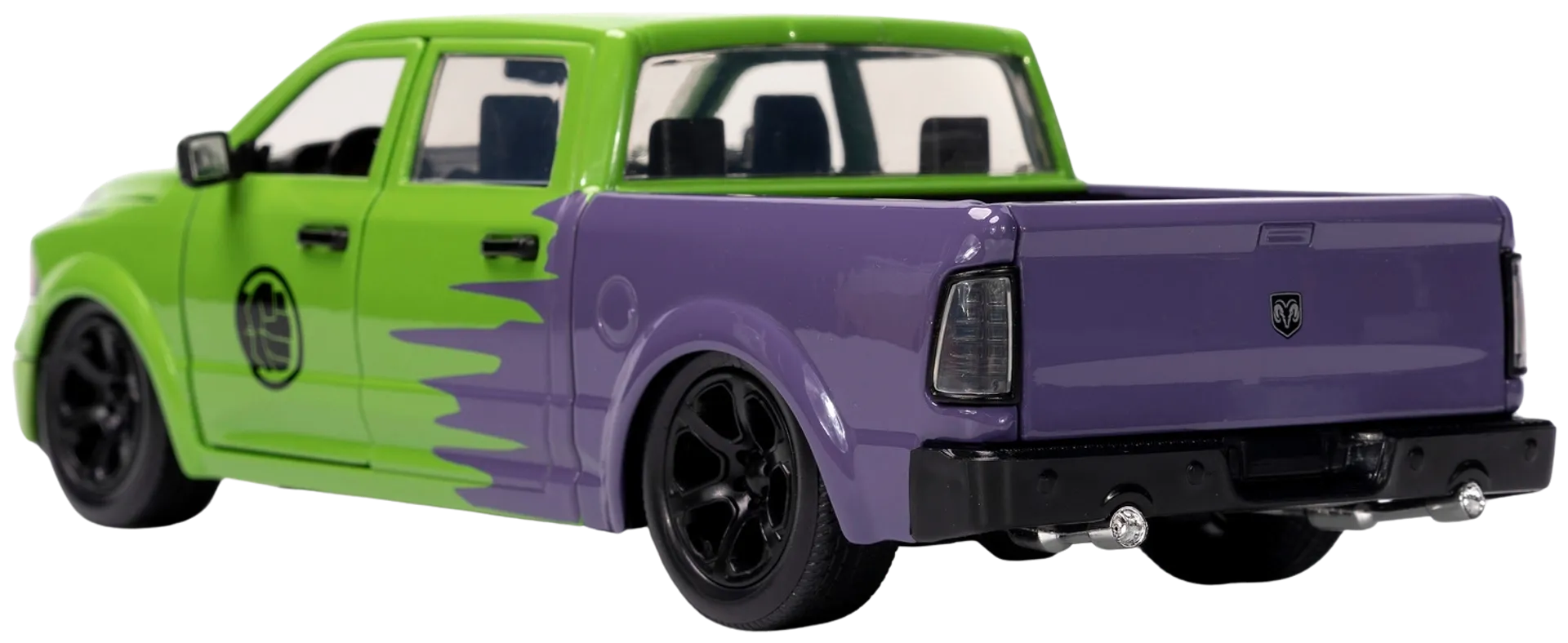 Jada Marvel Hulk ja 2014 Dodge Ram 1500, 20 cm, 1:24, die-cast - 6