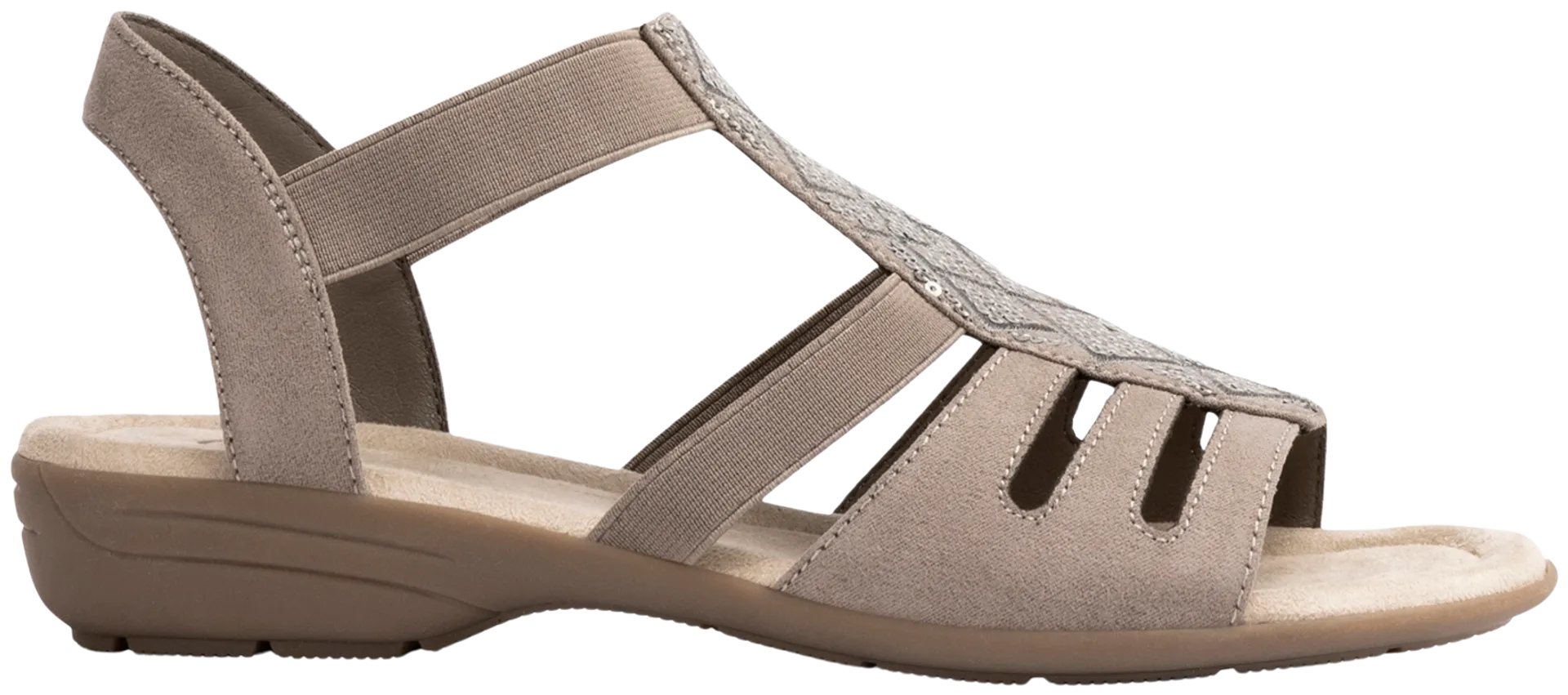 Clou comfort naisten sandaalit Comfy - Taupe - 1