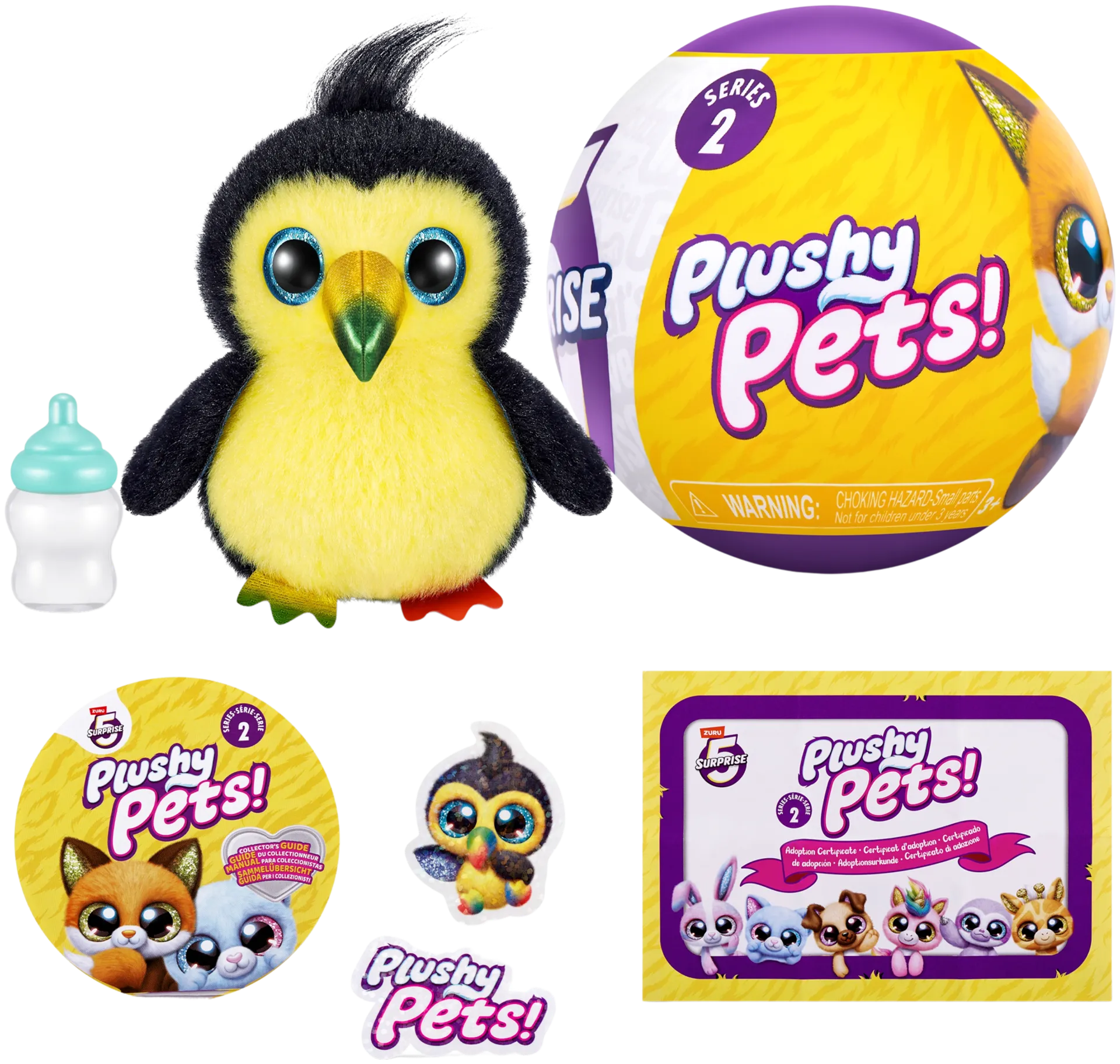 5 Surprise pehmolelu Plushy Pets! Series 2 - 9