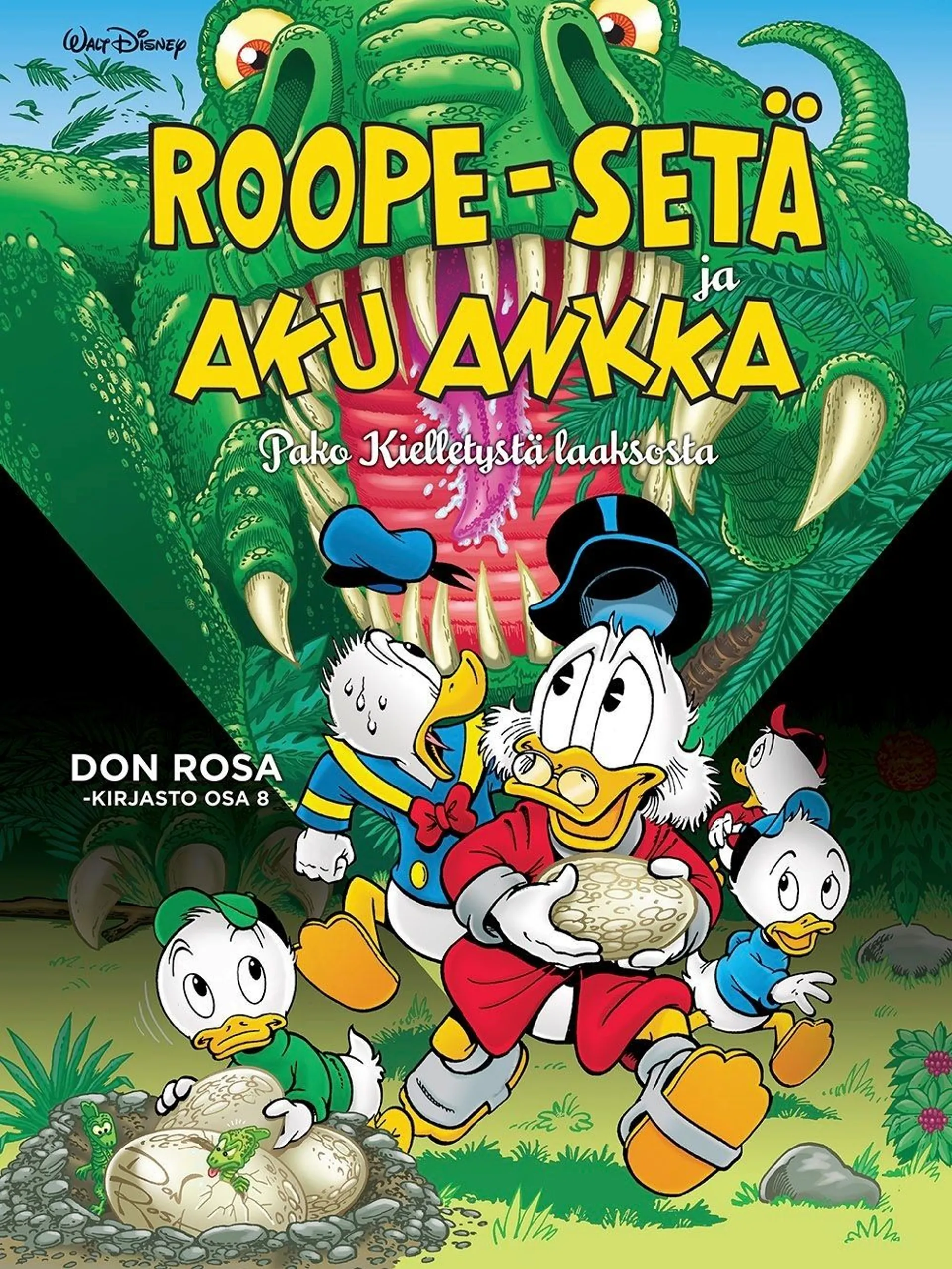 Rosa, Don Rosa -kirjasto osa 8: Roope-Setä ja Aku Ankka - Pako kielletystä laaksosta