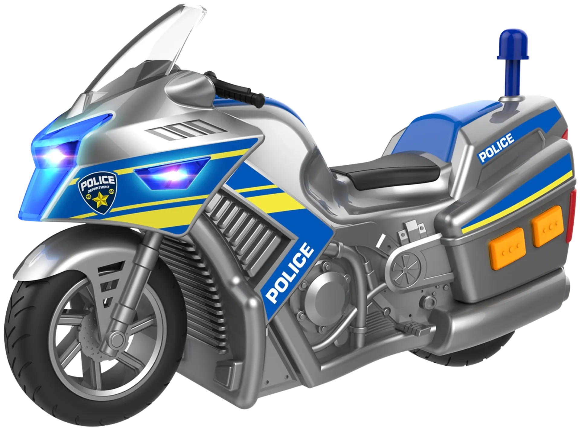 Teamsterz lelu pieni Light & Sound poliisimoottoripyörä - 1