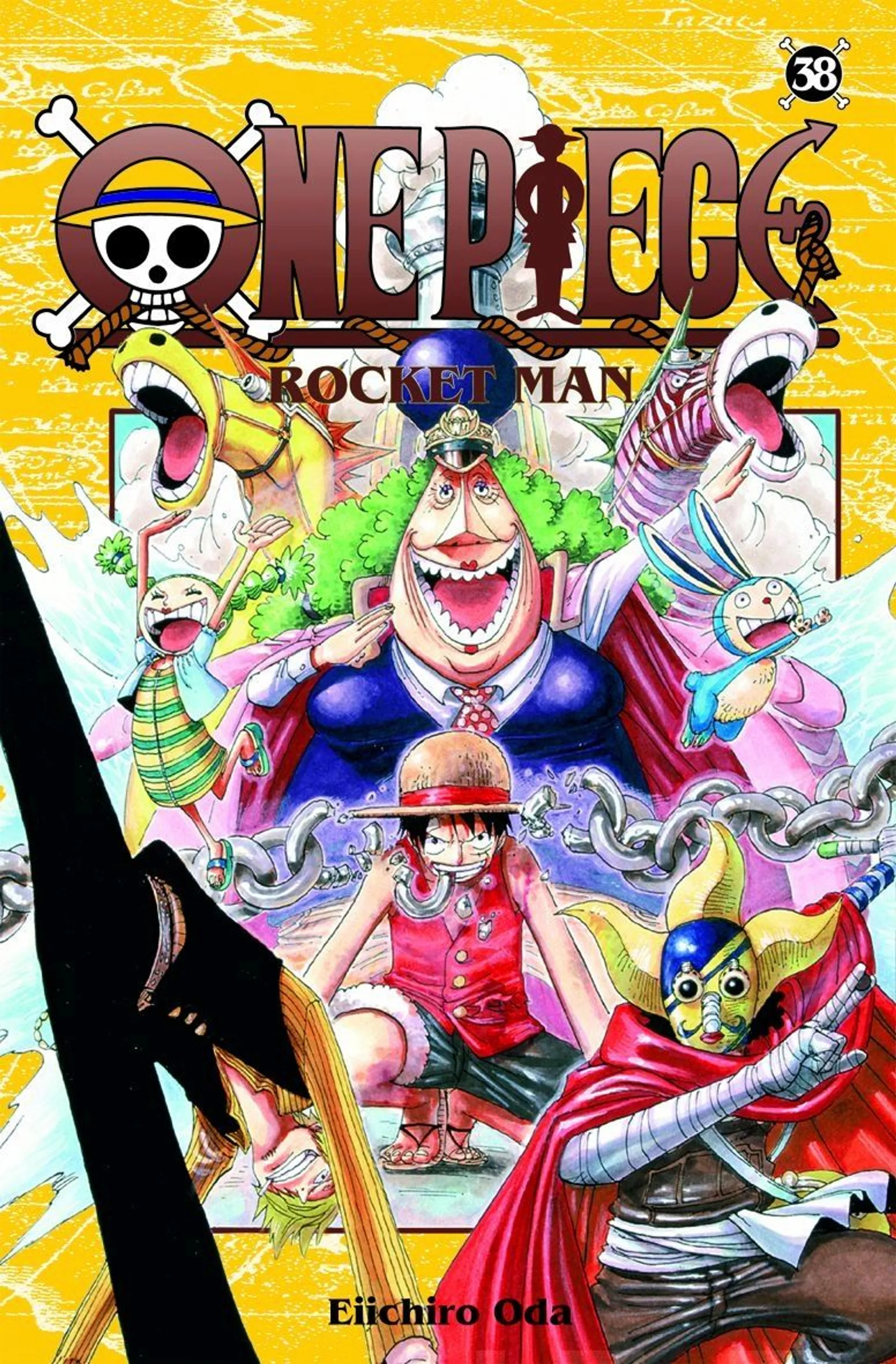 Oda, One piece 38 - rocket man