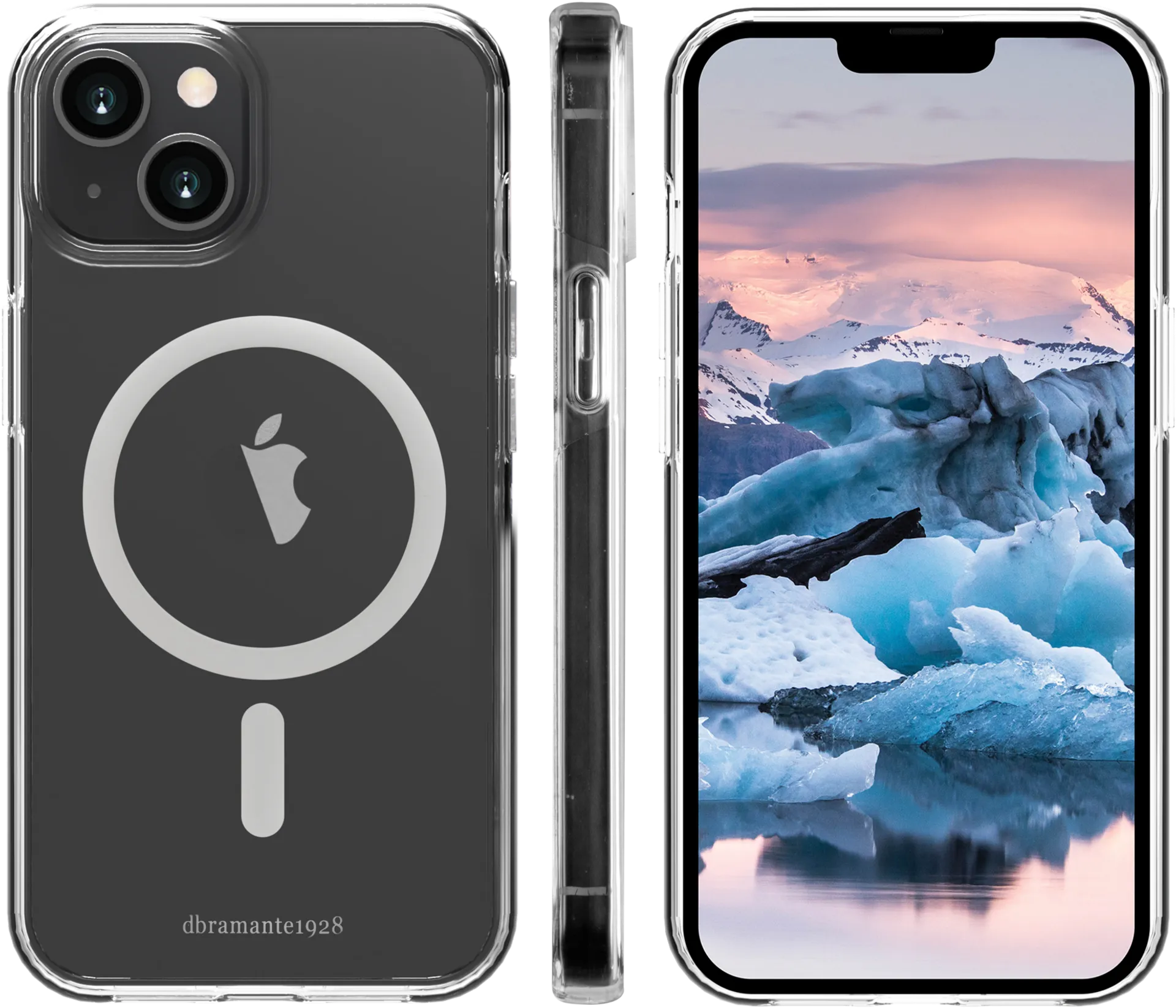 Dbramante1928 Iceland Pro MagSafe iPhone 14 suojakuori läpinäkyvä - 2