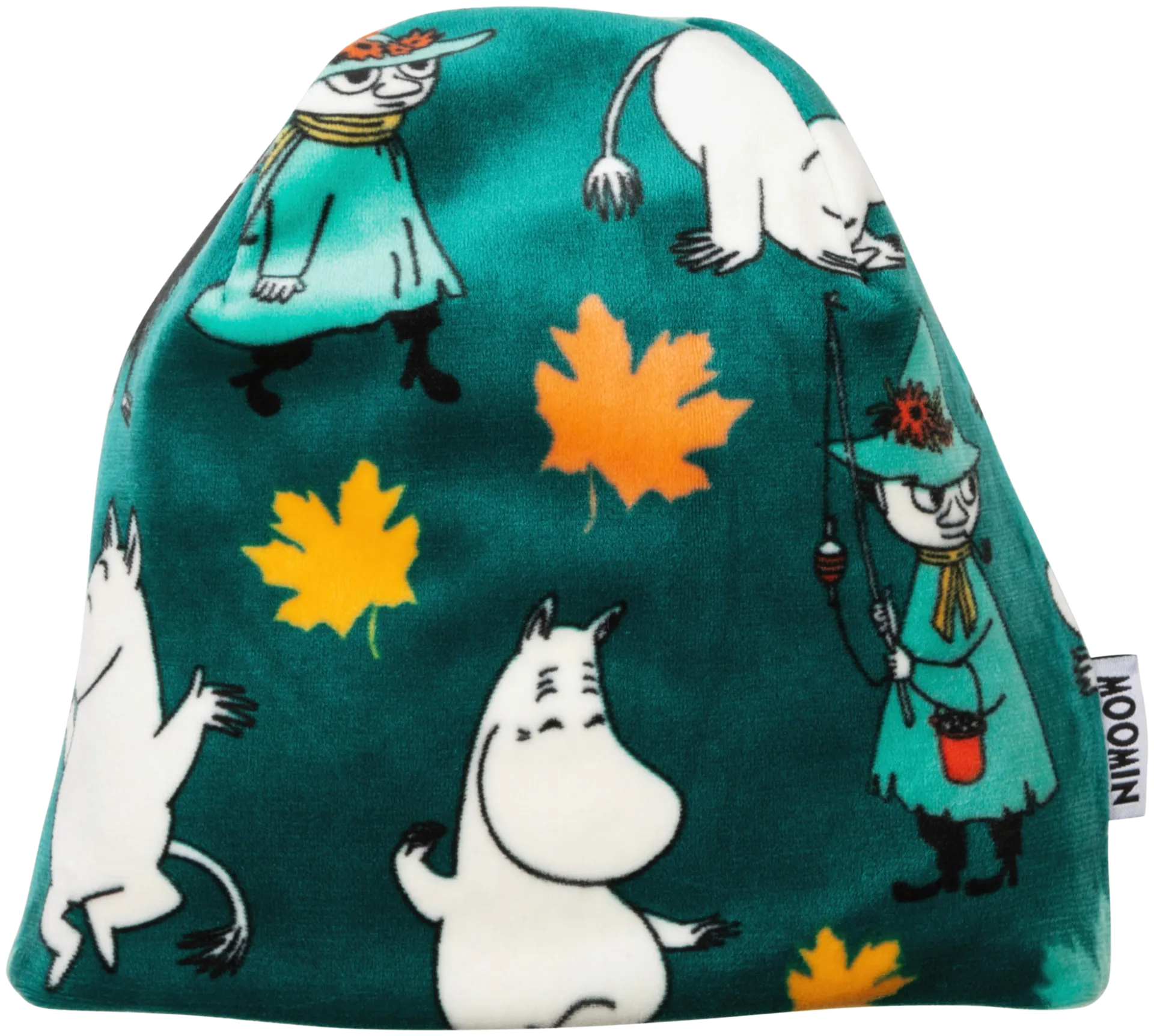 Moomin by Martinex vauvojen veluuripipo Reippailu - VIHREÄ