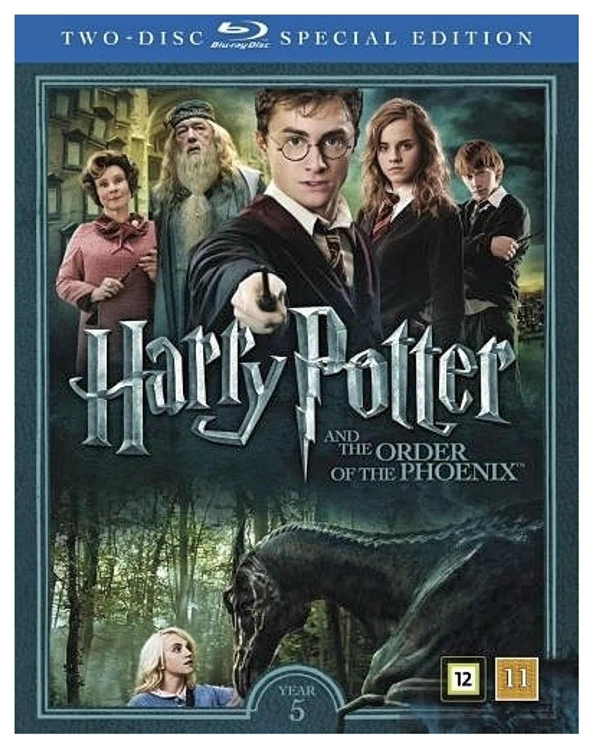 Harry Potter ja Feeniksin kilta + Dokumentti 2Blu-ray