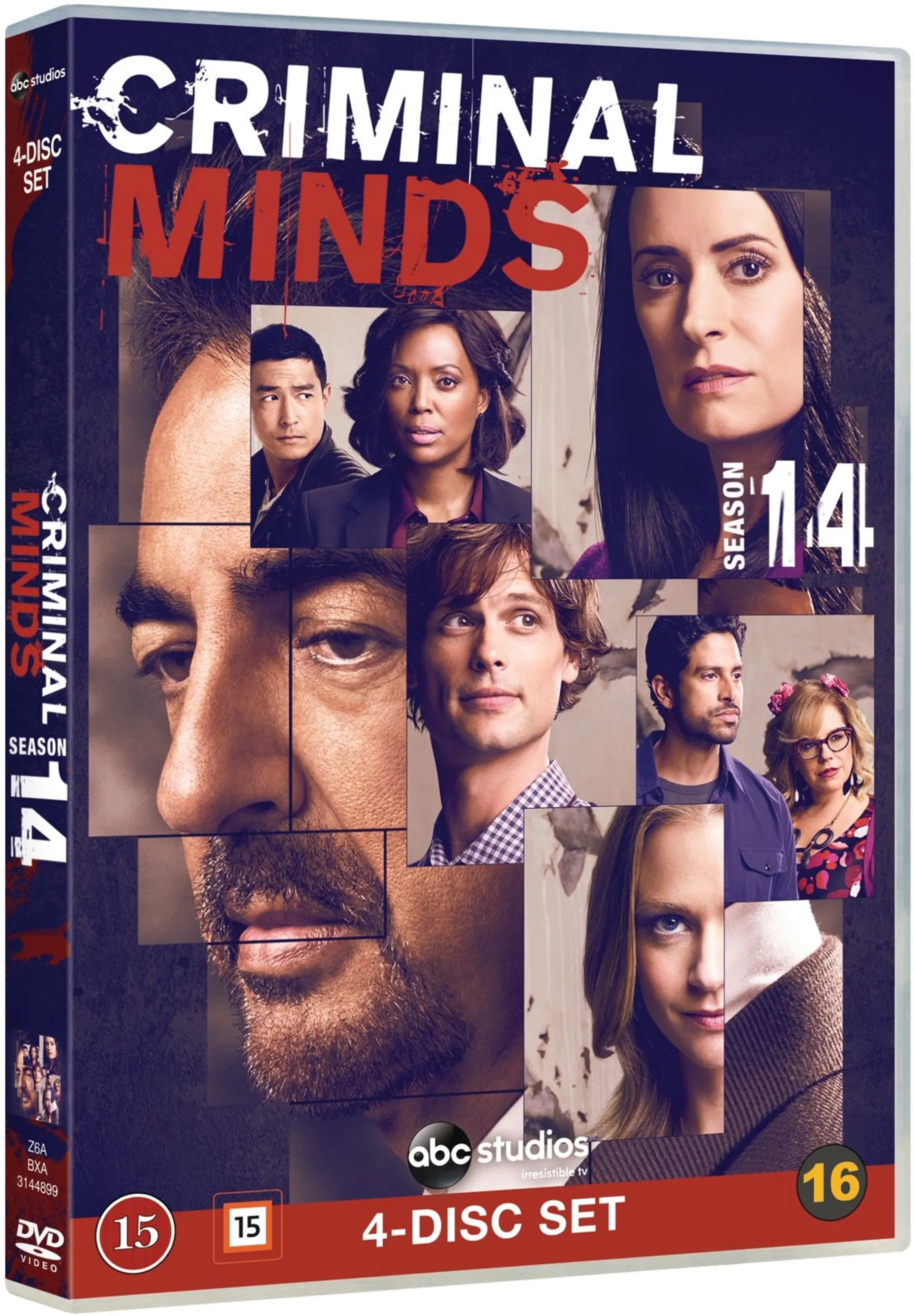 Criminal Minds 14 Tuotantokausi DVD