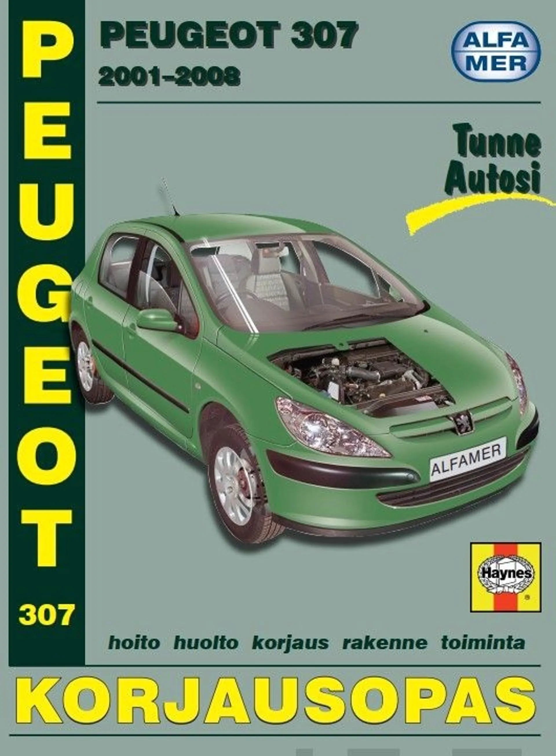 Mauno, Peugeot 307 2001-2008 - korjausopas