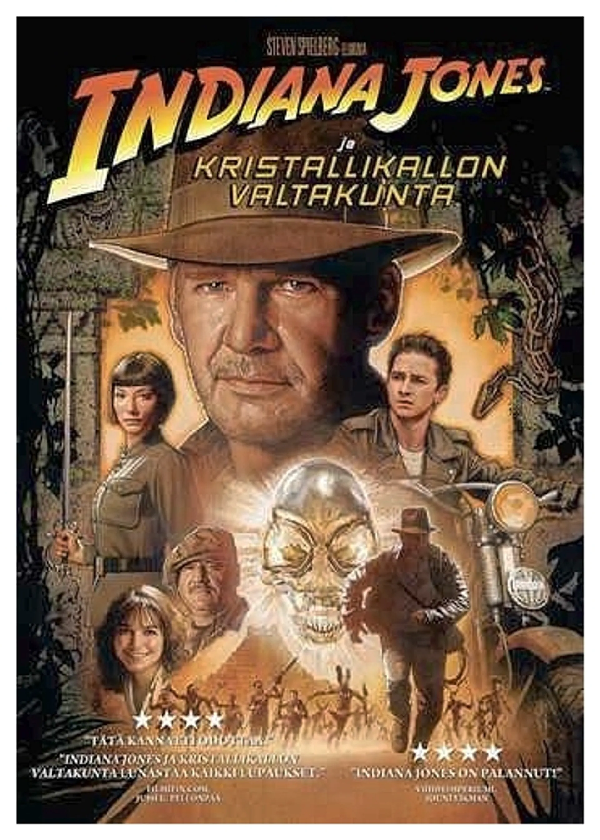 Indiana Jones ja Kristallikallon valtakunta DVD