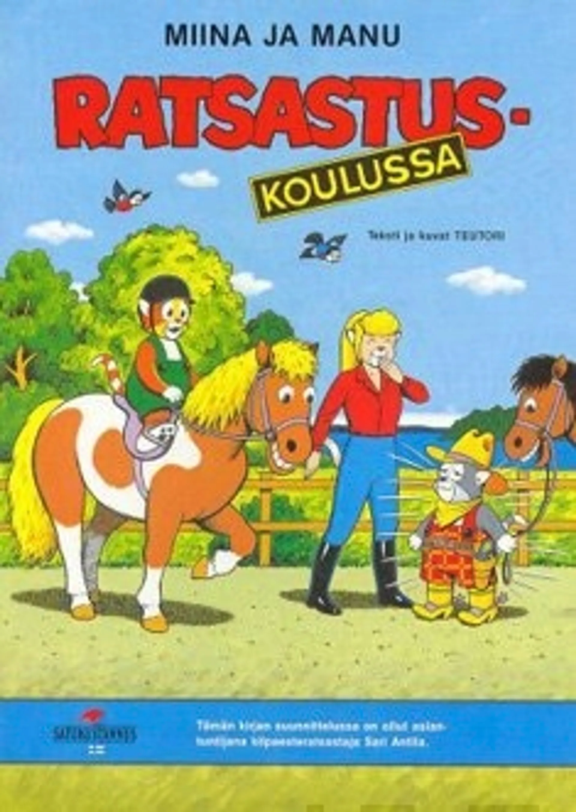 Miina ja Manu ratsastuskoulussa