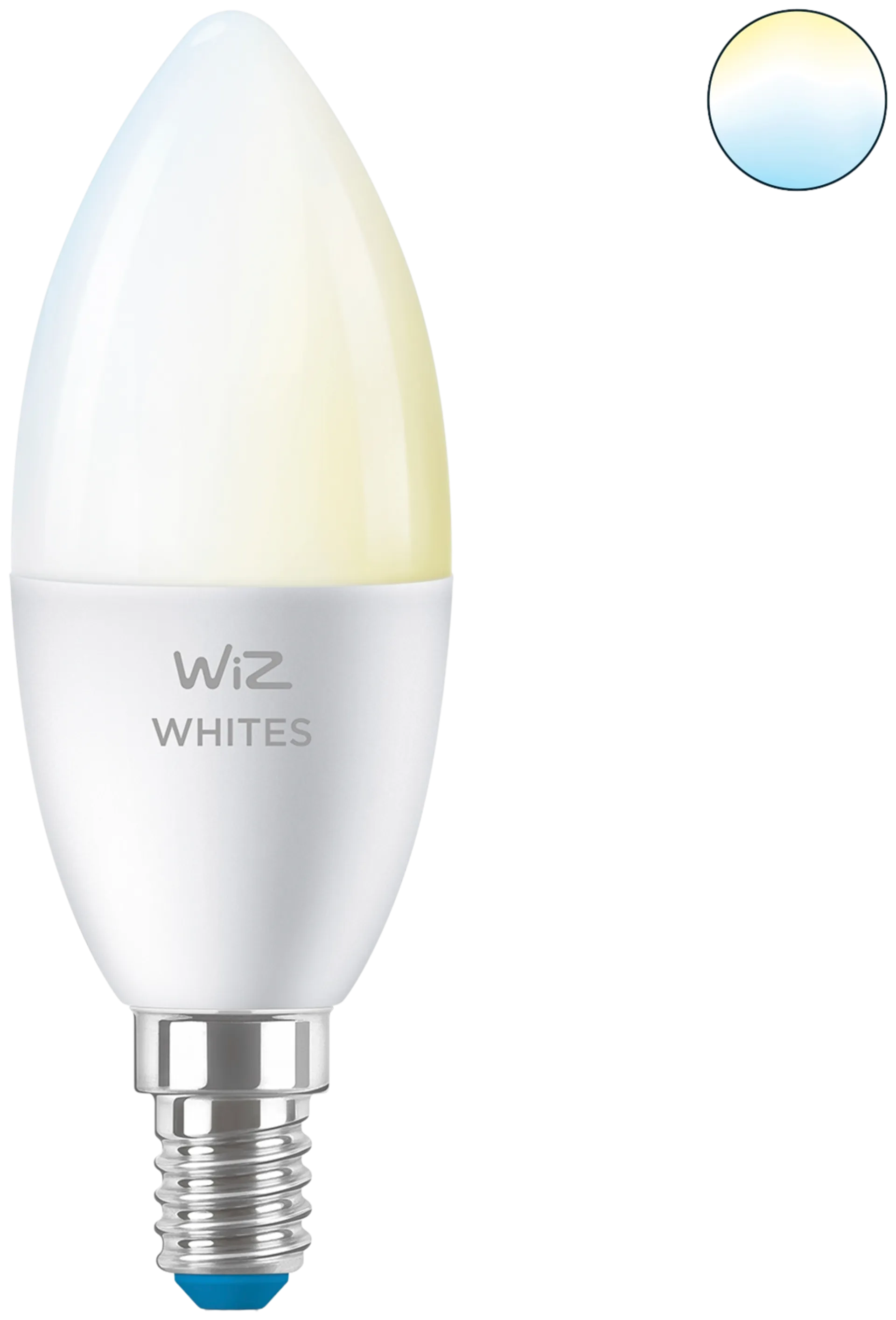 WiZ älylamppu E14 C37 4.6W TW Wi-Fi - 6