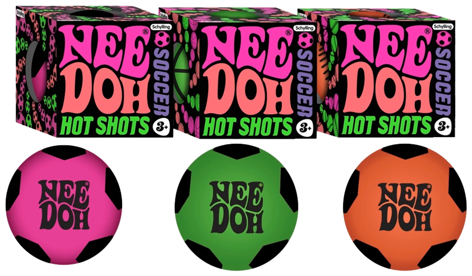 NeeDoh Hot Shots pallo