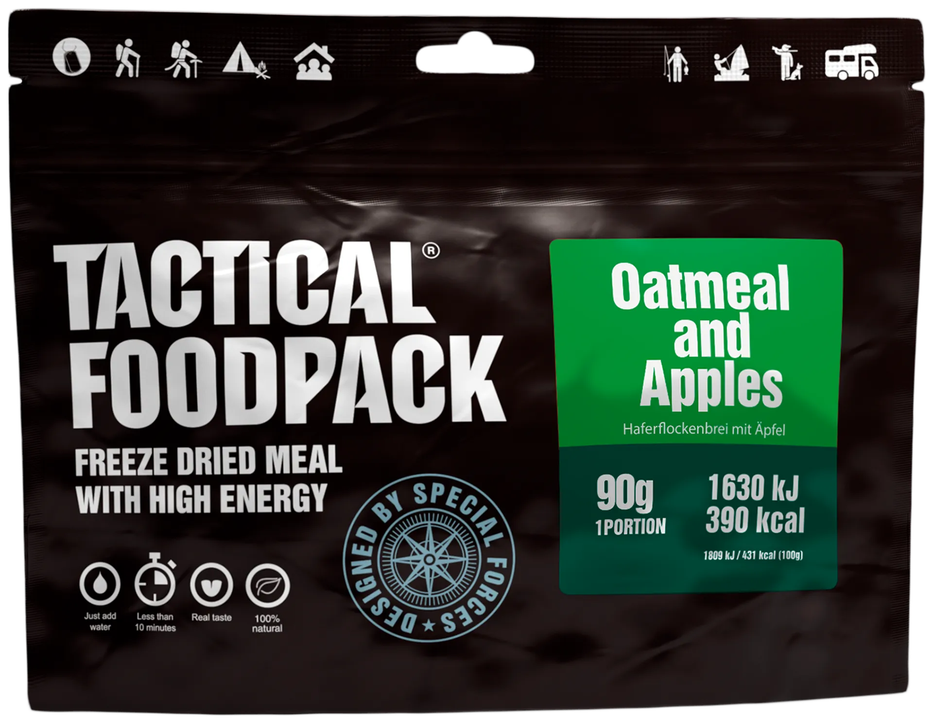 Tactical Foodpack omena-kaurahiutalepuuro