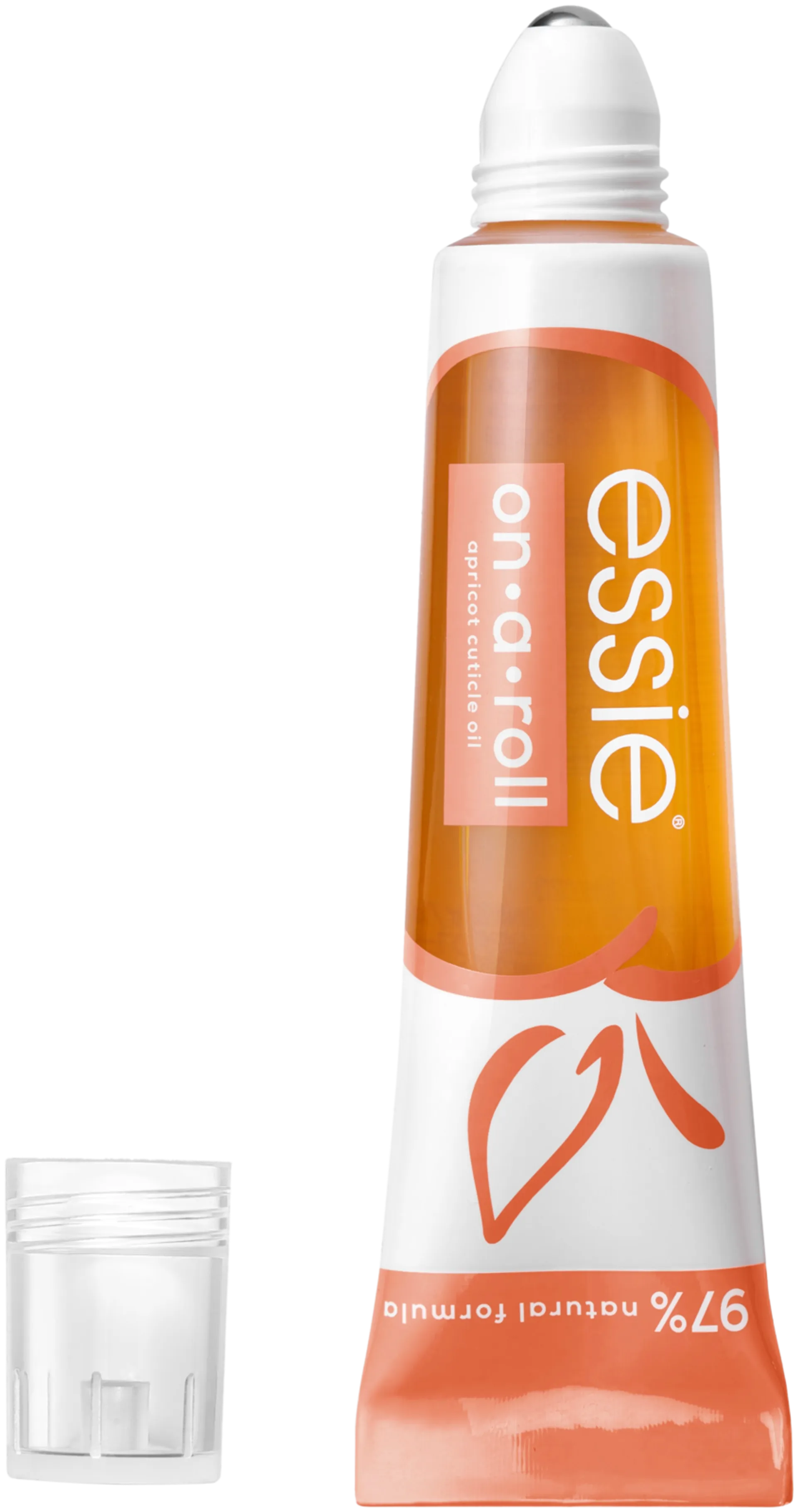 essie on-a-roll apricot nail and cuticle oil kynsinauhaöljy 13,5ml - 2