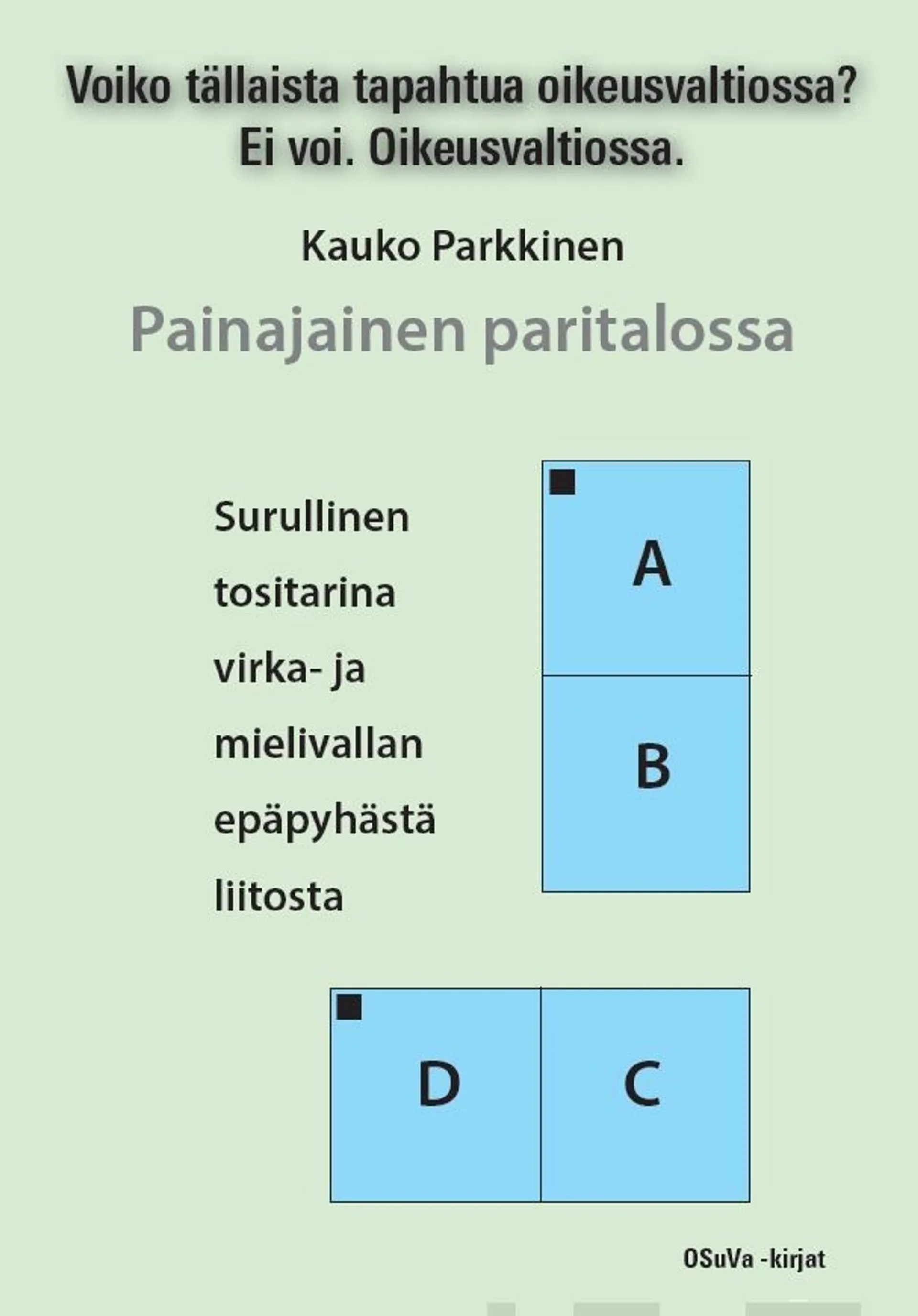 Parkkinen, Painajainen paritalossa - Surullinen tositarina virka- ja mielivallan epäpyhästä liitosta