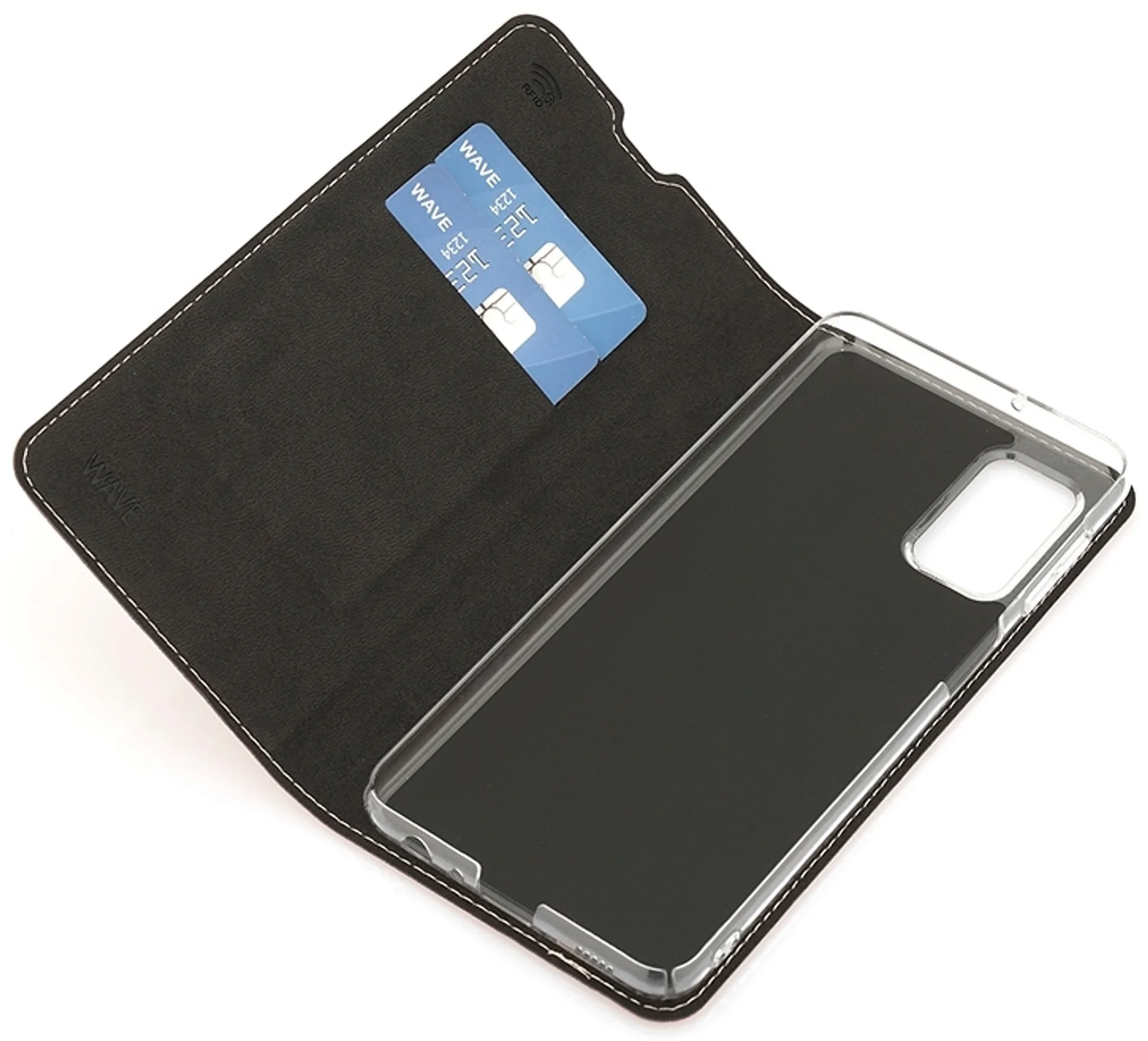 Wave Book Case, Samsung Galaxy A32 5G, Ruusukulta - 4