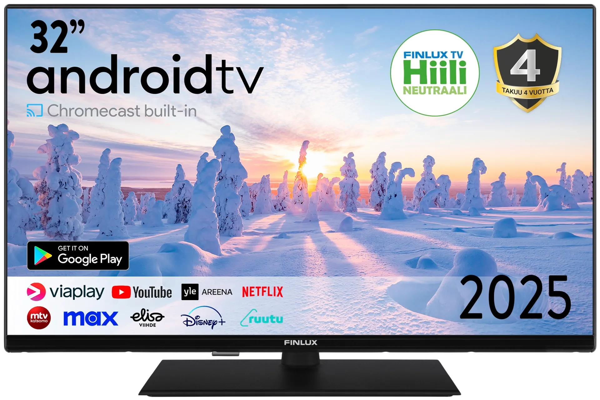 Finlux 32" FullHD Android Smart LED TV 32G8.2ECI - 1